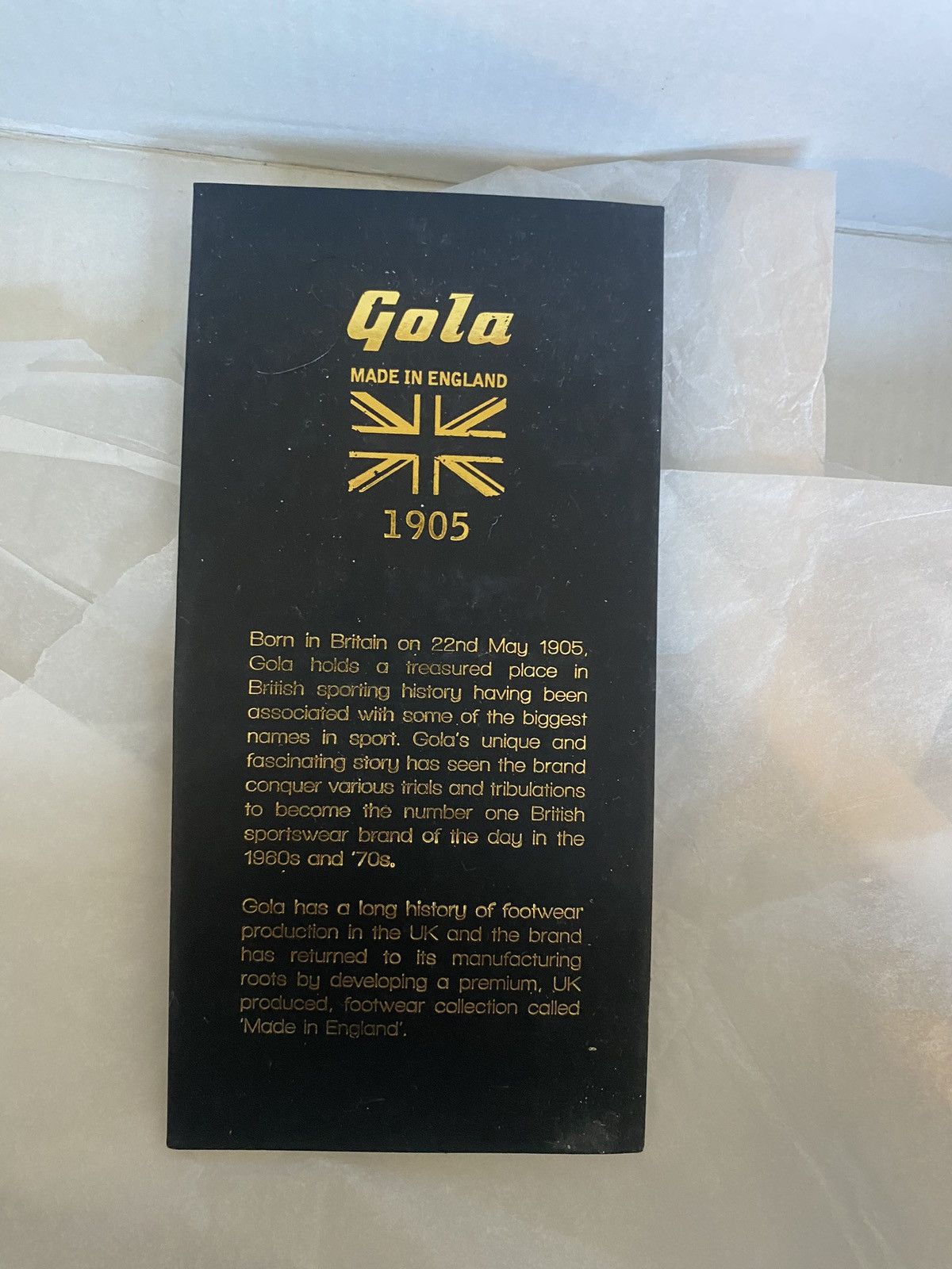 Gola Gola Track Black Suede Sz 10 1905 Made In England Rare Size US 10 / EU 43 - 8 Thumbnail