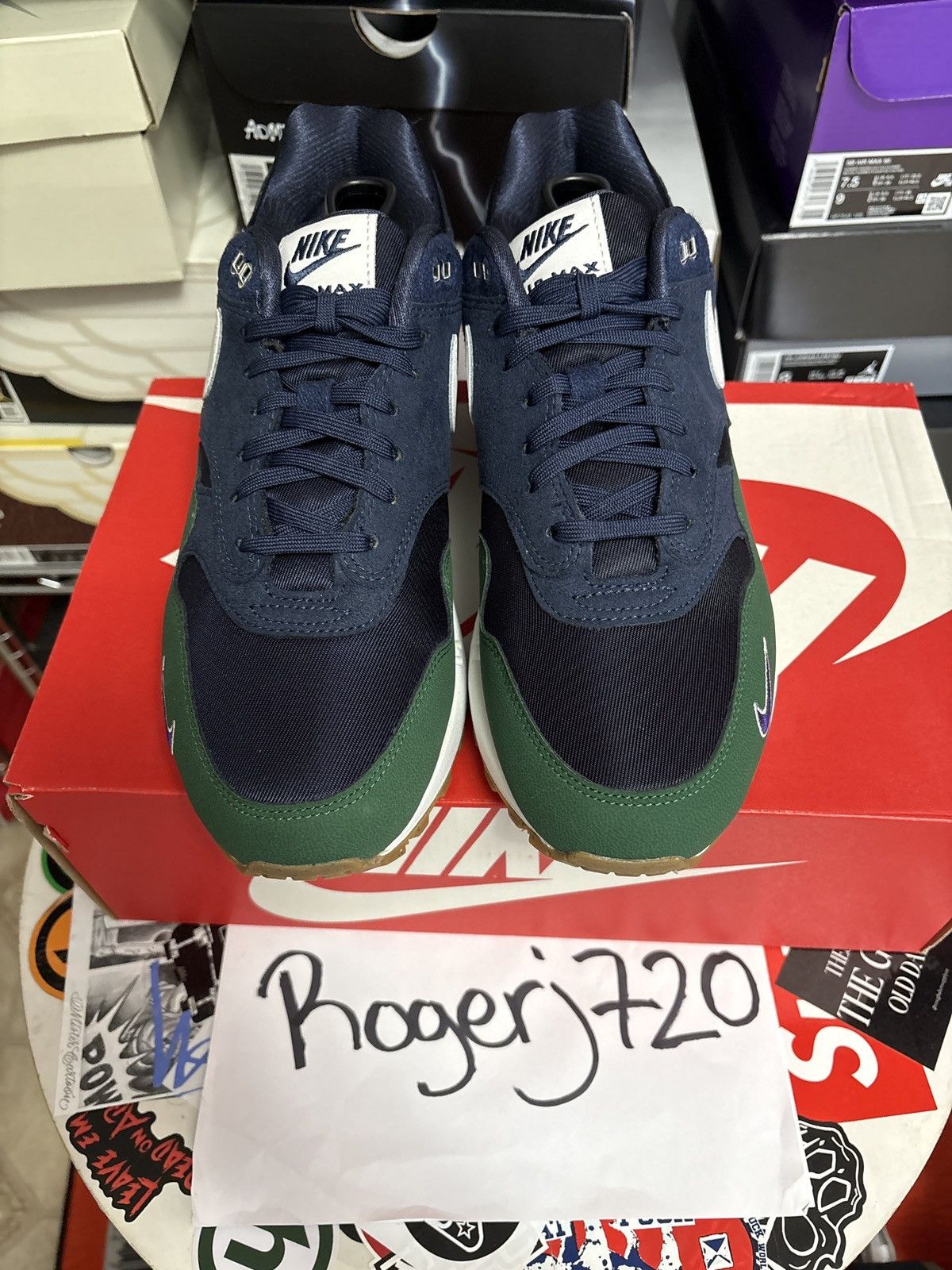 Nike Air Max 1 George Green Size US 8 / EU 41 - 4 Thumbnail