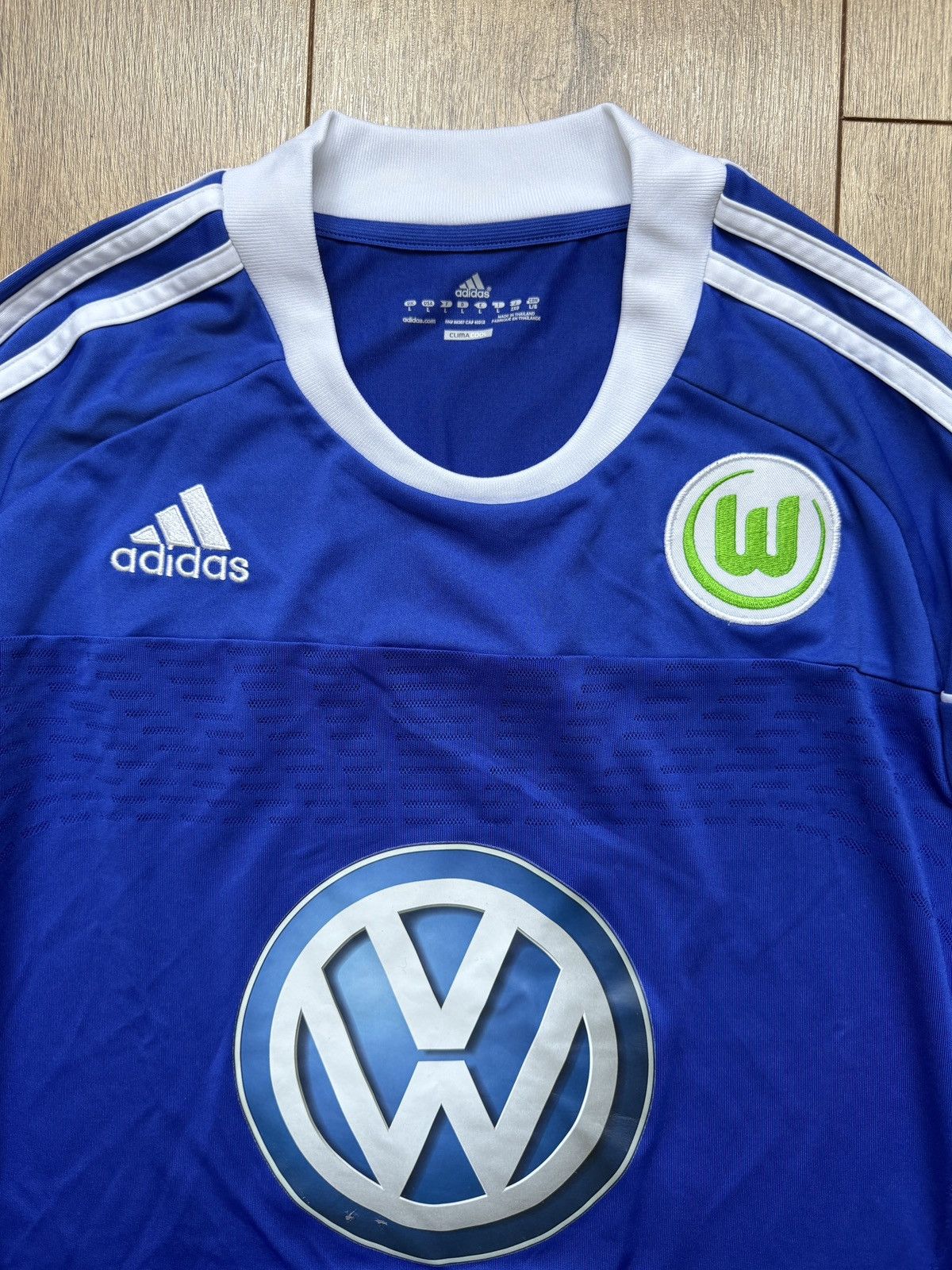 Adidas × Vintage Koszulka piłkarska Adidas VfL Wolfsburg 2010/11 Formotion Size US L / EU 52-54 / 3 - 5 Thumbnail