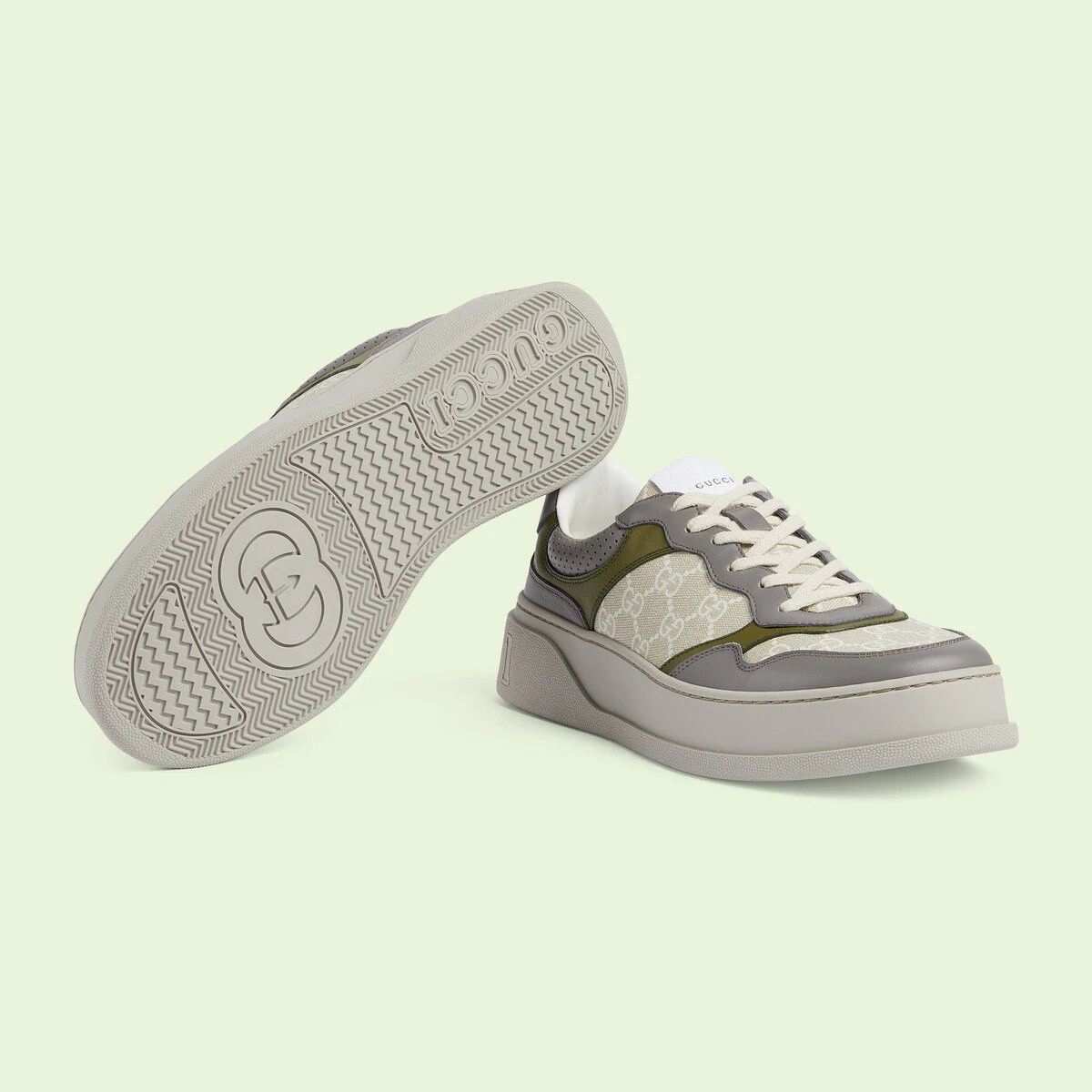 Gucci o1s1wg110125 Low-Top Sneakers in Multicolor Size US 15 / EU 48 - 7 Thumbnail