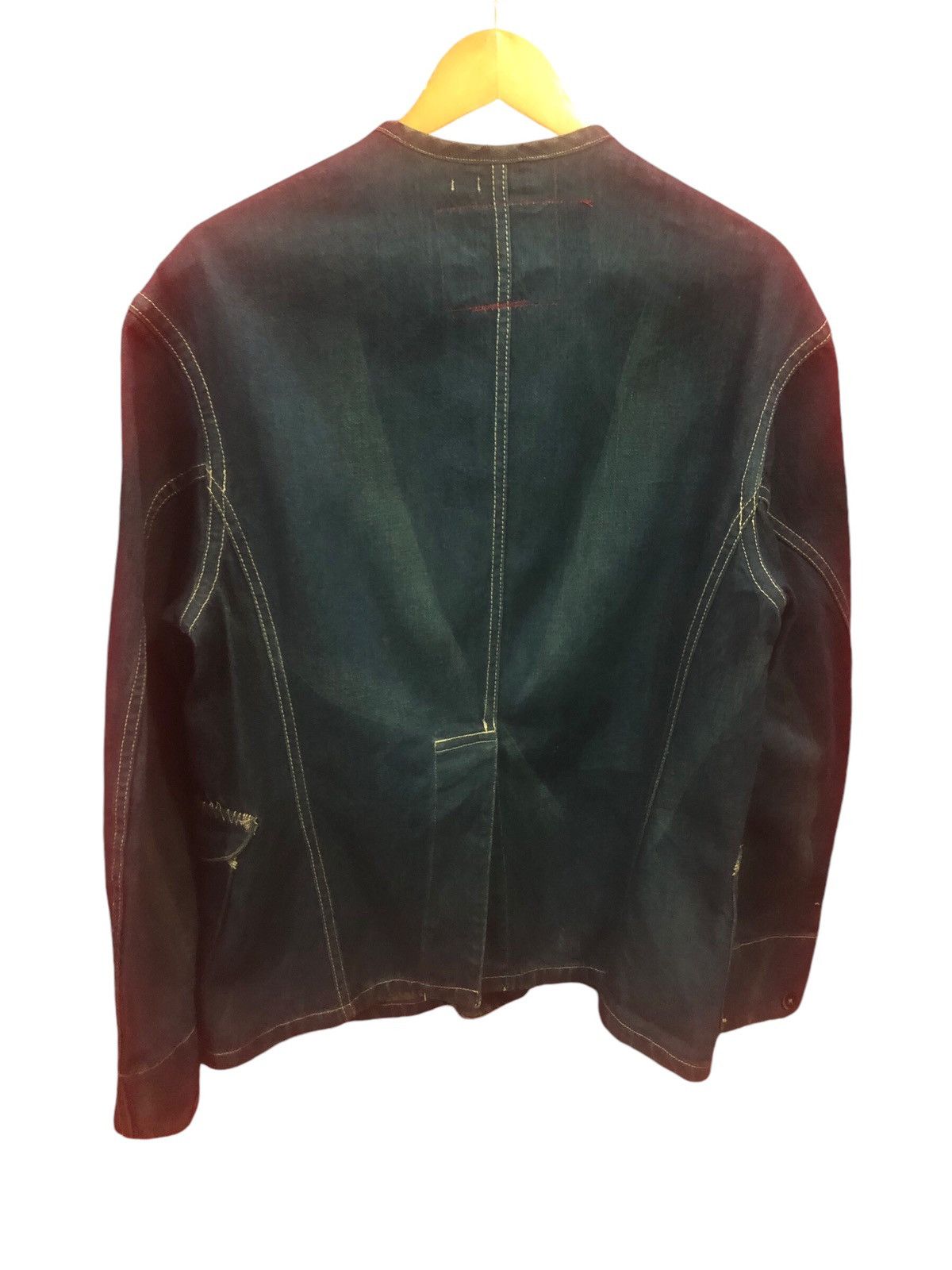 Levi's × Levi's Vintage Clothing Rare!! Levi’s Red Jeans Lucas Blue Denim Jacket Size US M / EU 48-50 / 2 - 6 Thumbnail