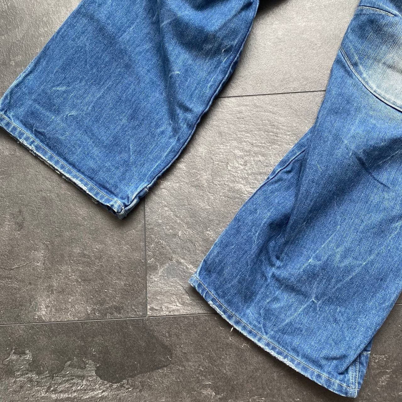 G-Star × Vintage Vintage g star baggy blue denim jeans Size US 34 / EU 50 - 11 Thumbnail