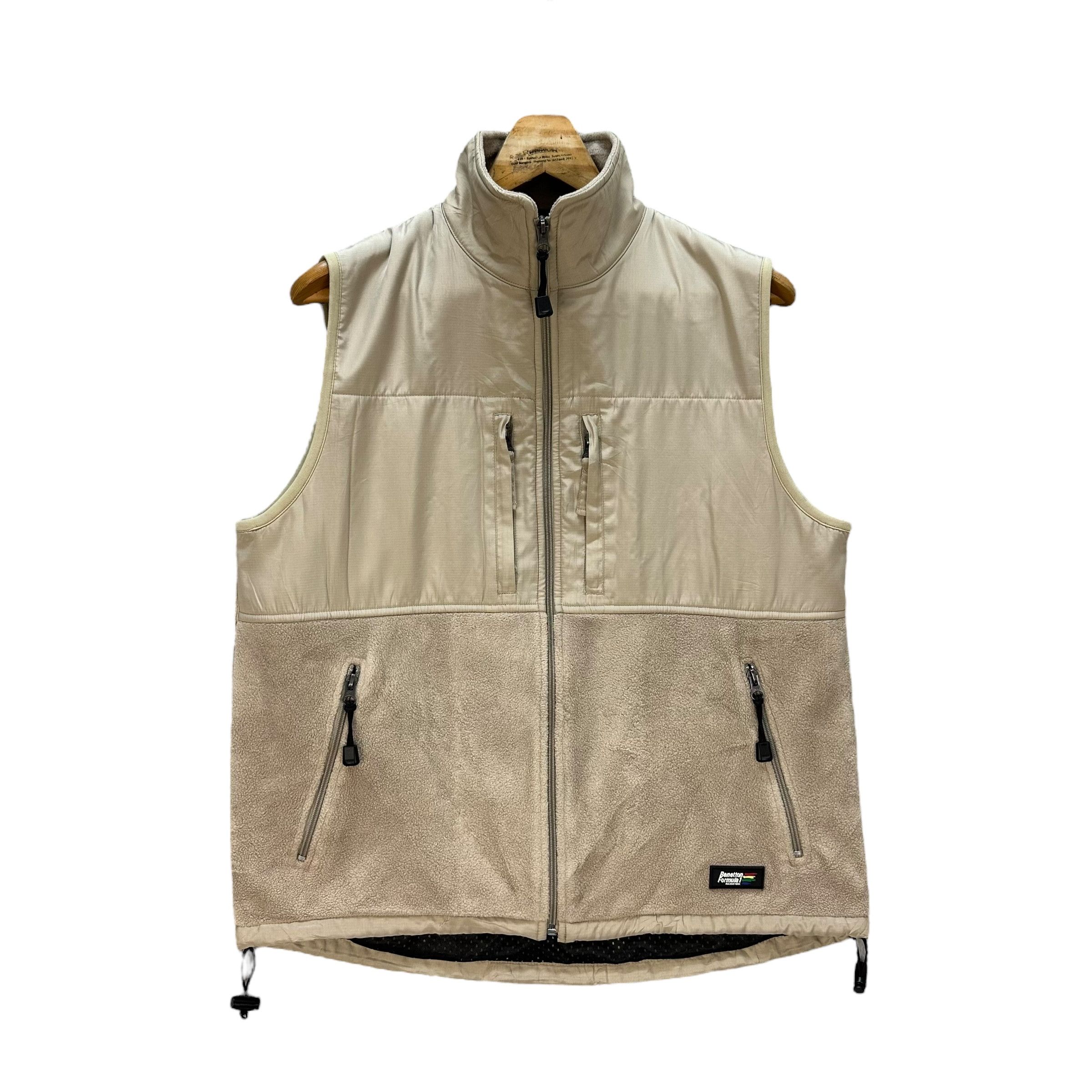 Benetton BENETTON FORMULA 1 FLEECE HYBRID VEST #9021-49 Size US L / EU 52-54 / 3 - 1 Thumbnail