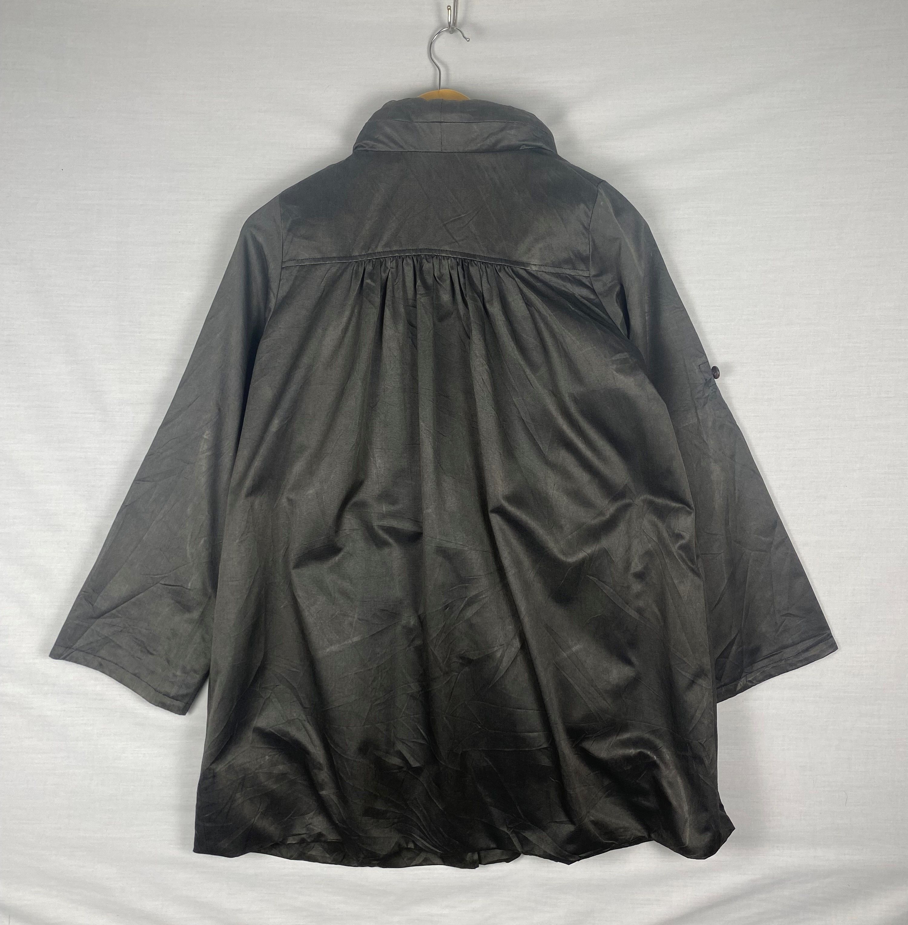 Japanese Brand Vintage Japanese Waxed Cotton Tech Jacket Size US M / EU 48-50 / 2 - 2 Thumbnail