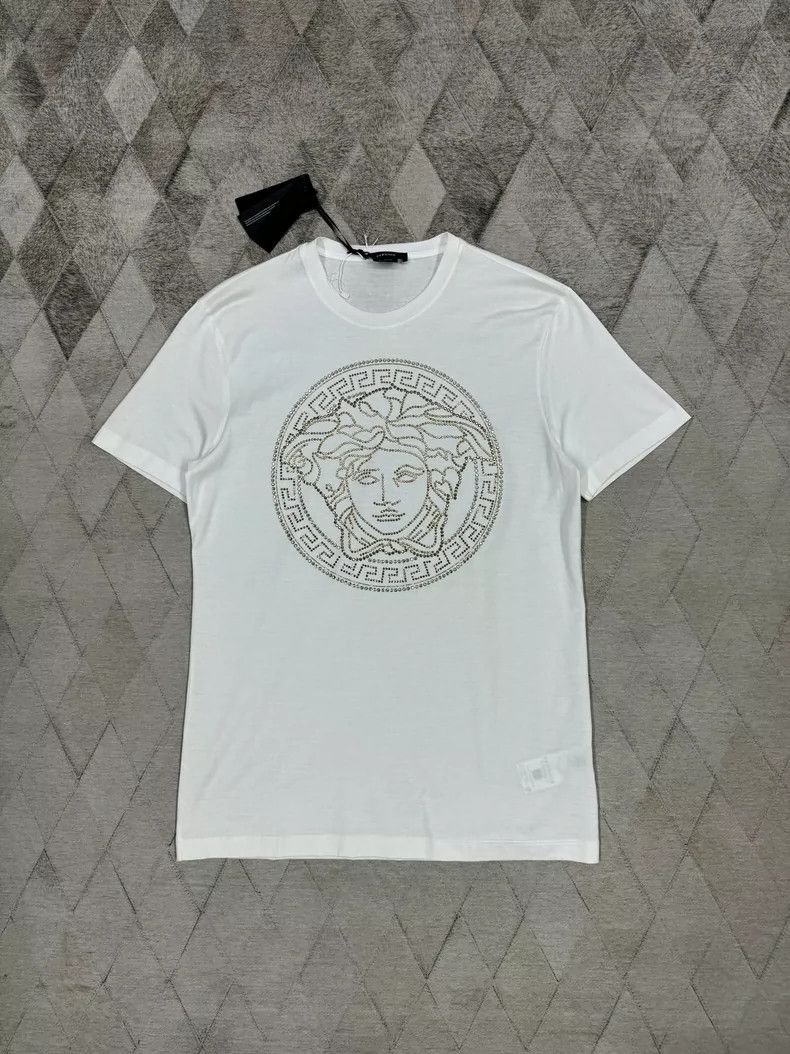 Versace Versace Full diamond Medusa T-shirt Size US M / EU 48-50 / 2 - 1 Thumbnail