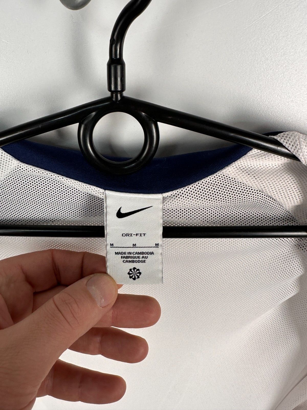 Nike Nike PSG Strike Soccer Training Size M White Full Zip Jacket Size US M / EU 48-50 / 2 - 8 Thumbnail