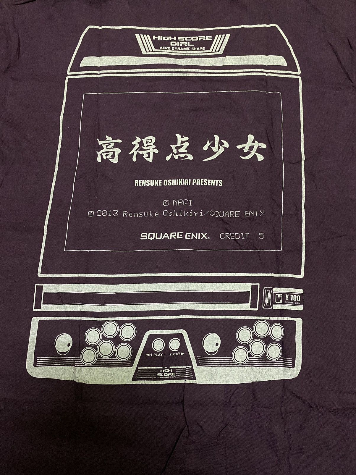 Anime × Japanese Brand Anime High Score Girl Manga Tee Size US L / EU 52-54 / 3 - 4 Thumbnail