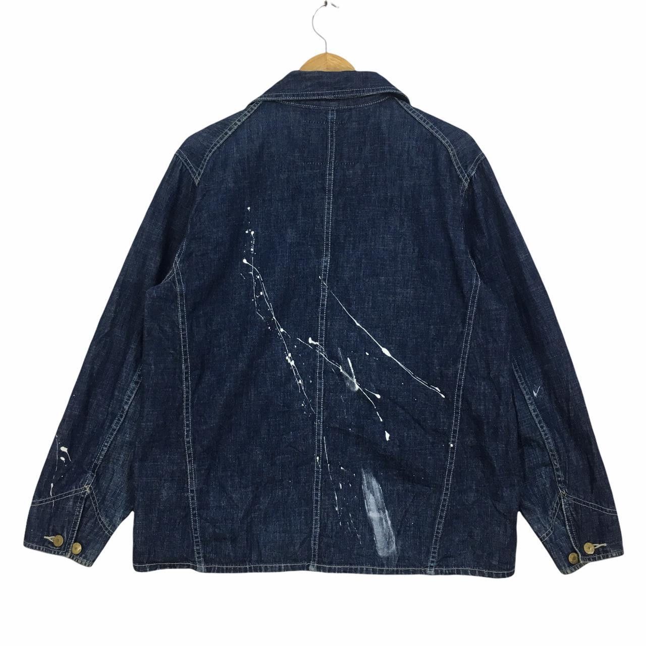 Levi's Vtg LEVI STRAUSS & CO San Francisco Blue Denim Jacket Paint Size US S / EU 44-46 / 1 - 3 Thumbnail