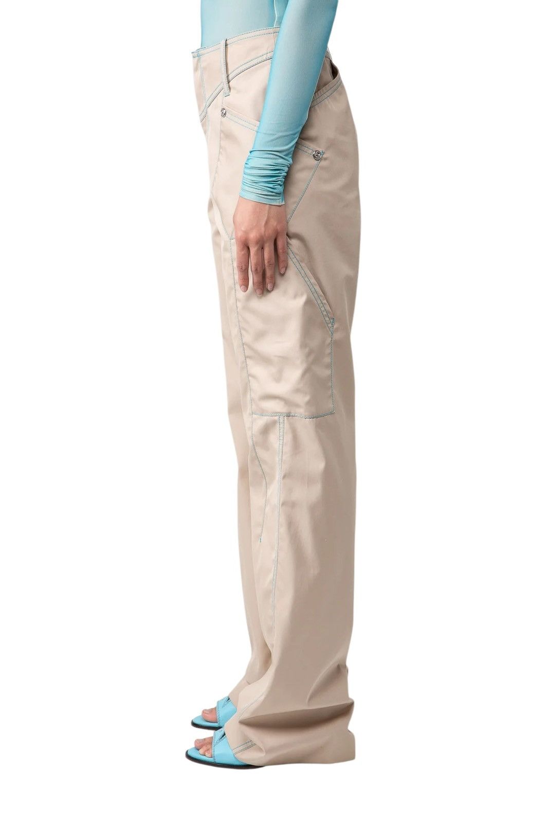 Kiko Kostadinov Bran Carpenter Trouser Size 26" / US 2 / IT 38 - 2 Thumbnail