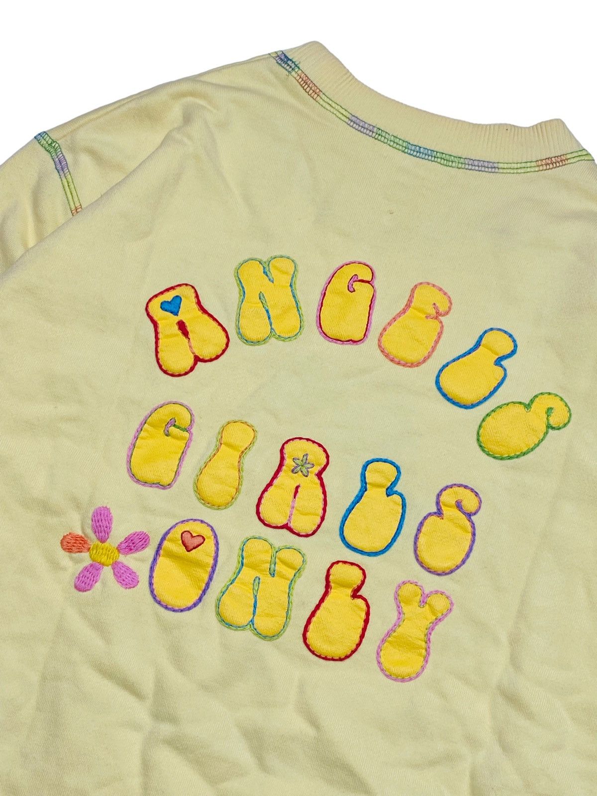 Angel Blue 1990s Angel Blue - Girl Only Mascots Crewneck Size US M / EU 48-50 / 2 - 3 Thumbnail