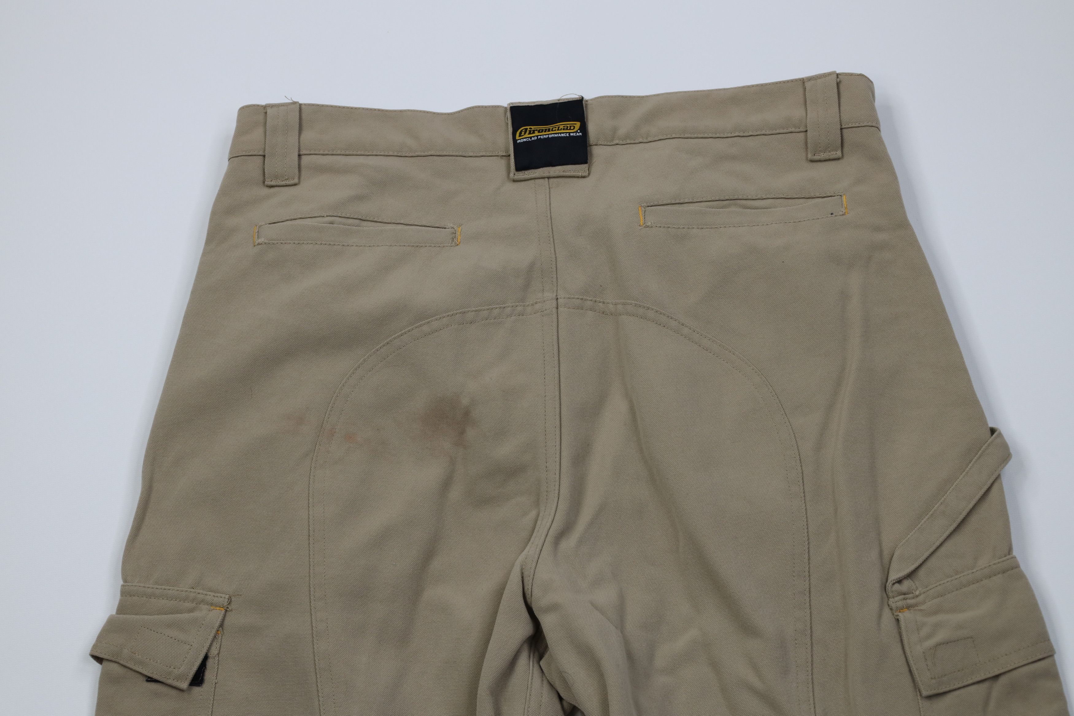 Vintage Vintage Y2K Streetwear Double Knee Wide Leg Cargo Pants Size US 34 / EU 50 - 10 Thumbnail