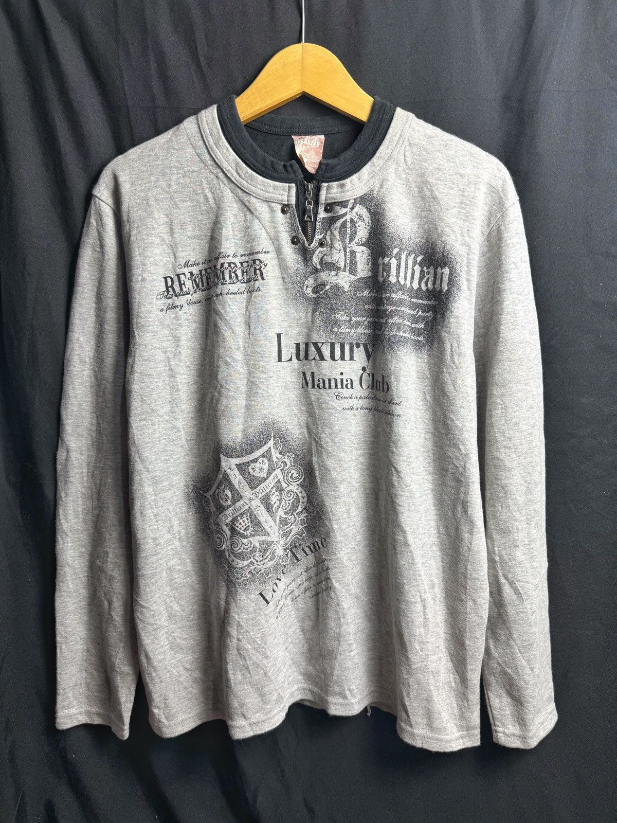 Hysteric Glamour × If Six Was Nine × Japanese Brand Japanese Poem Intensive Double Collar Size US L / EU 52-54 / 3 - 1 Thumbnail