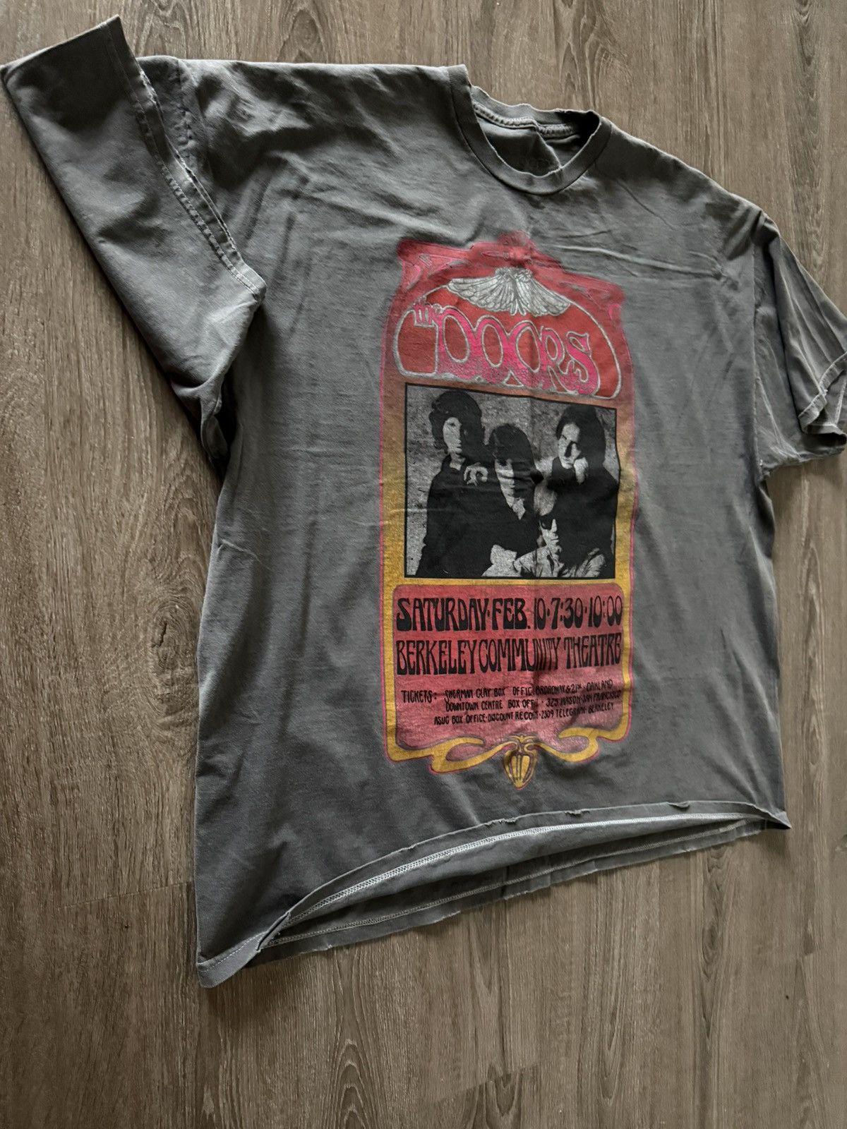 Urban Outfitters Vintage Doors tour merch tee Size US XL / EU 56 / 4 - 2 Thumbnail