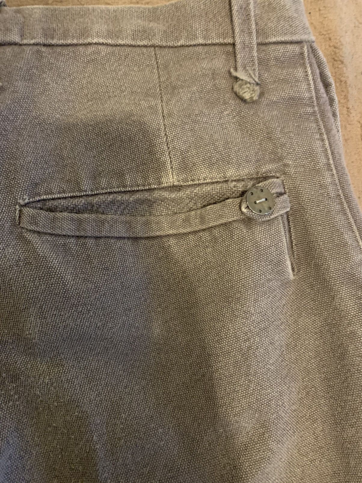 Ma+ × Taichi Murakami Taichi Murakami Gray Ramie Pants Size 5 Size US 29 - 9 Thumbnail