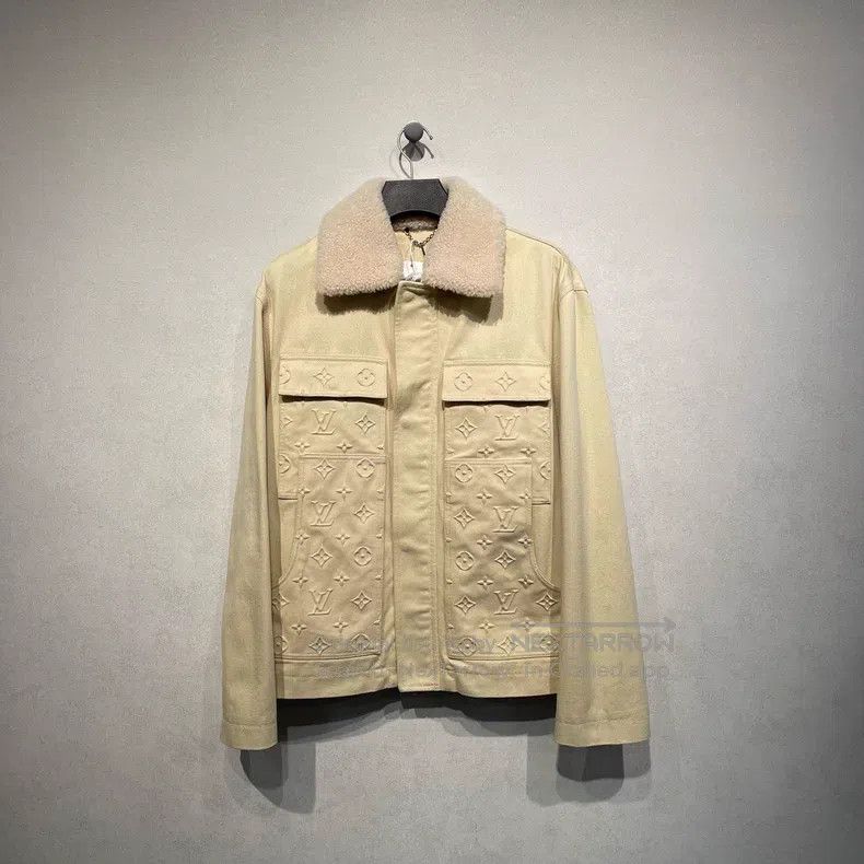 Louis Vuitton Louis Vuitton Solid Removable Fur Collar Large Pocket Jack Size US M / EU 48-50 / 2 - 1 Thumbnail