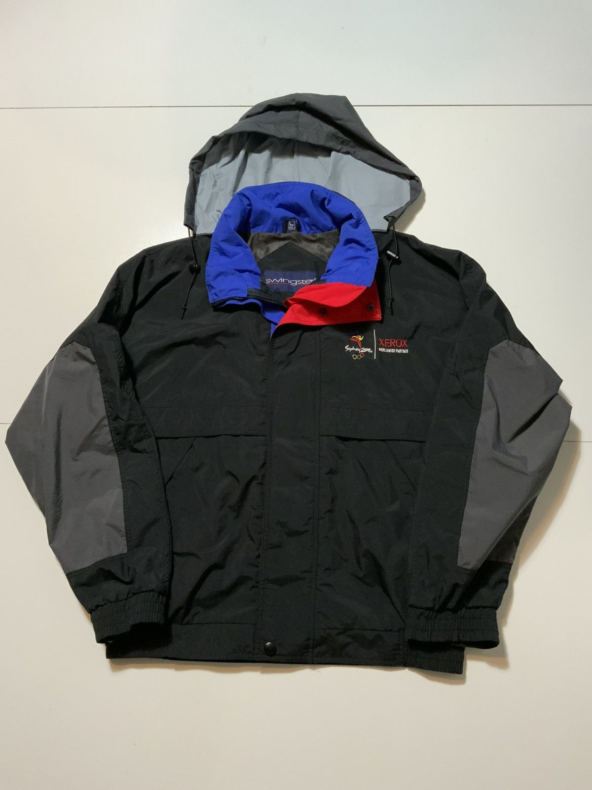 Swingster × Vintage Vintage Swingster Sydney 2000 Olympics Windbreaker Jacket Size US L / EU 52-54 / 3 - 1 Thumbnail