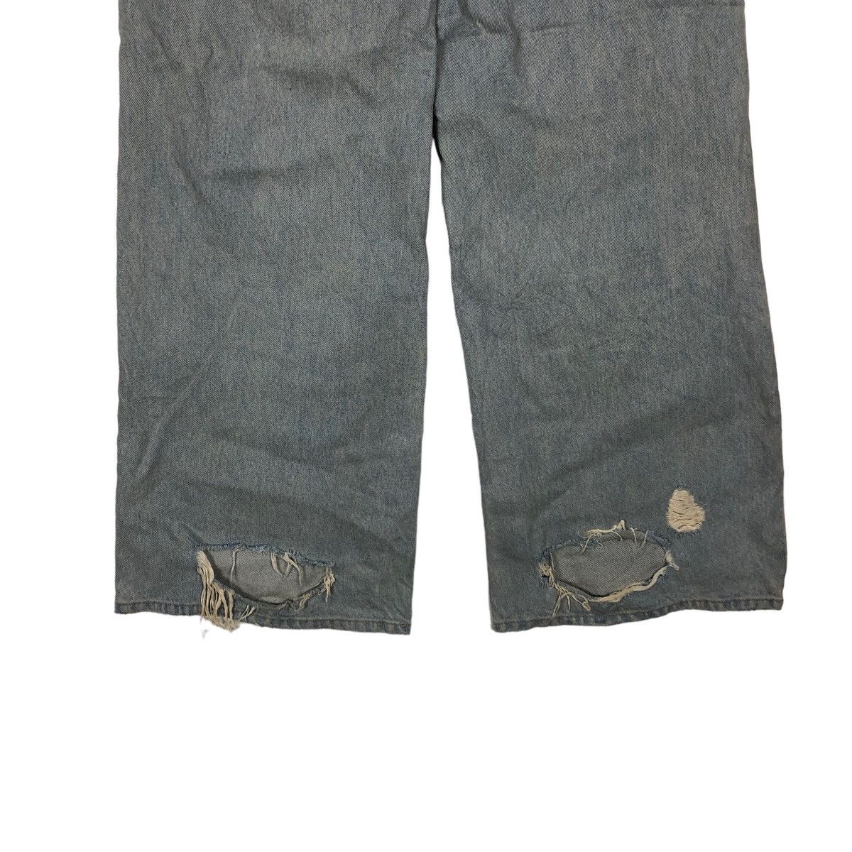 Japanese Brand 🔥RARE OVERSIZED CUT DISTRESSED DENIM EMODA ISSEY MIYAKE Size US 26 / EU 42 - 8 Thumbnail