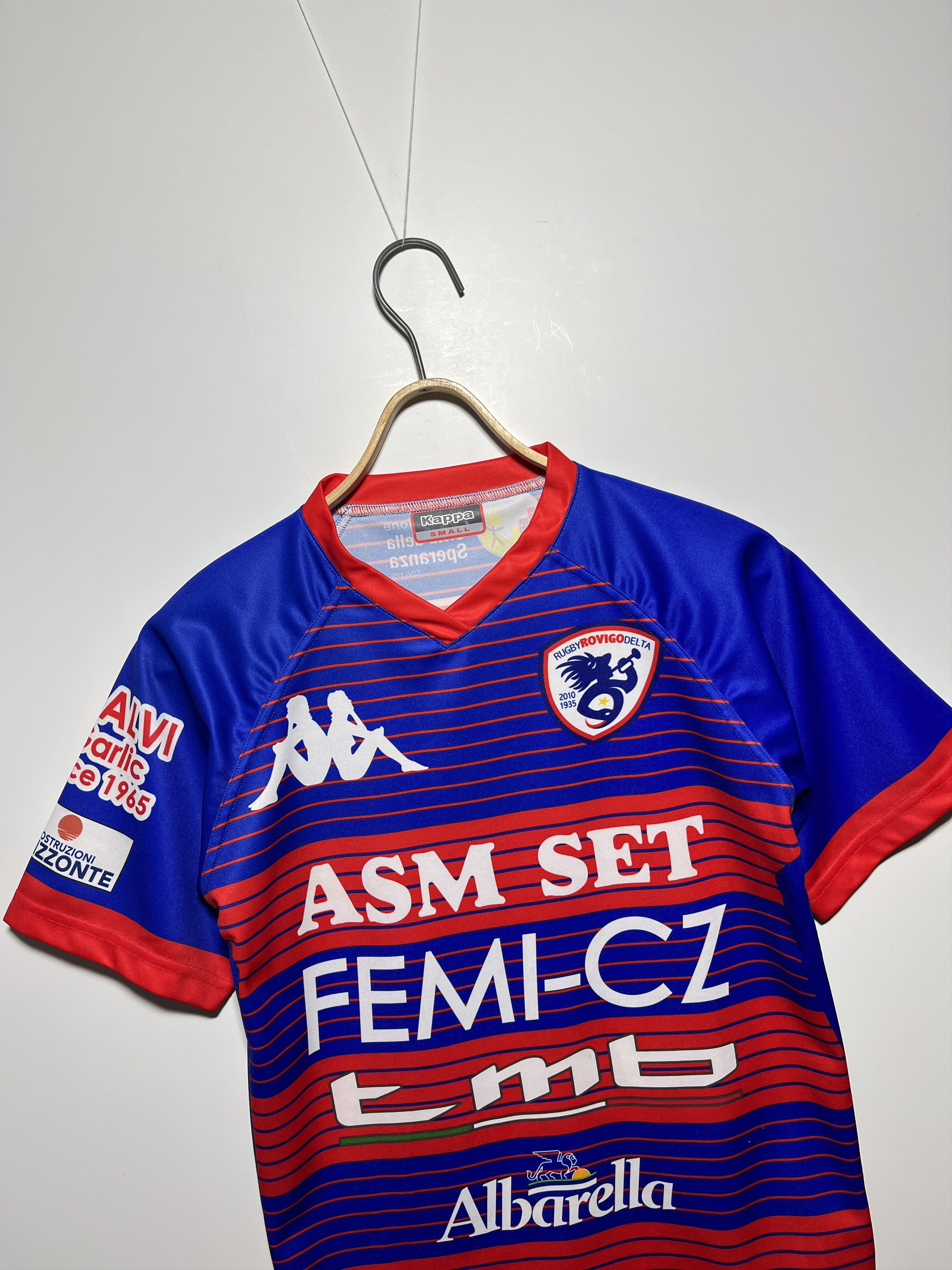 Kappa Kappa Rugby Rovigo Delta Jersey Size S Size US S / EU 44-46 / 1 - 3 Thumbnail