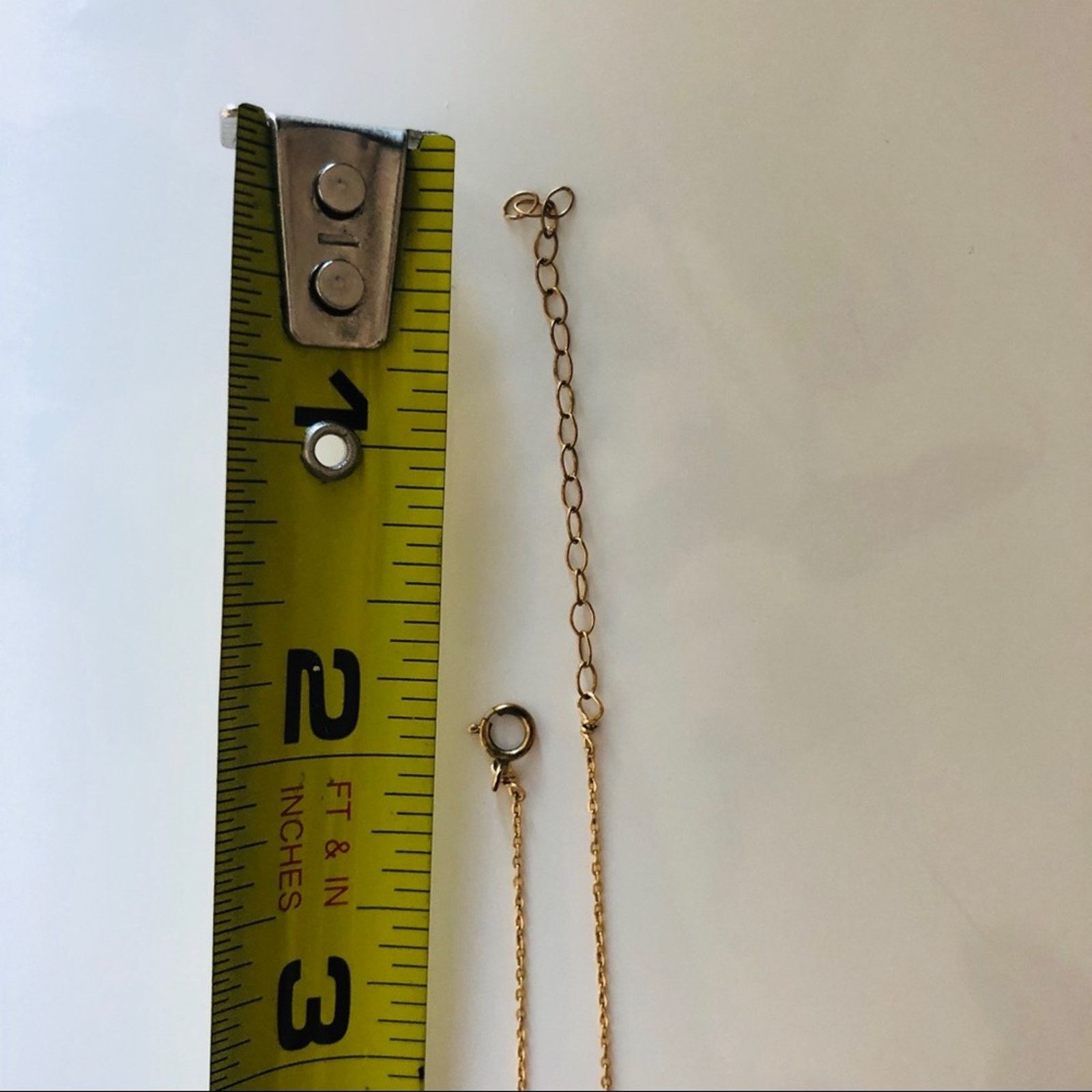 Nordstrom NEW NORDSTROM 18kt Gold Fill Chain Dainty Necklace Jewelry Size ONE SIZE - 8 Thumbnail