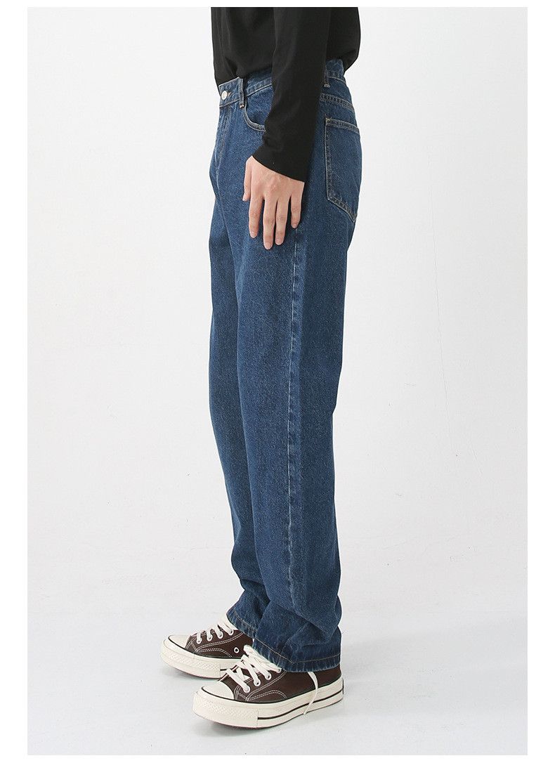 Japanese Brand Japanese retro dark blue loose casual jeans y2k Size US 32 / EU 48 - 5 Thumbnail