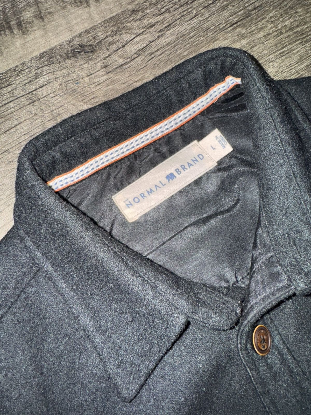 Other Senior Wool Shirt Jacket Size US L / EU 52-54 / 3 - 2 Thumbnail