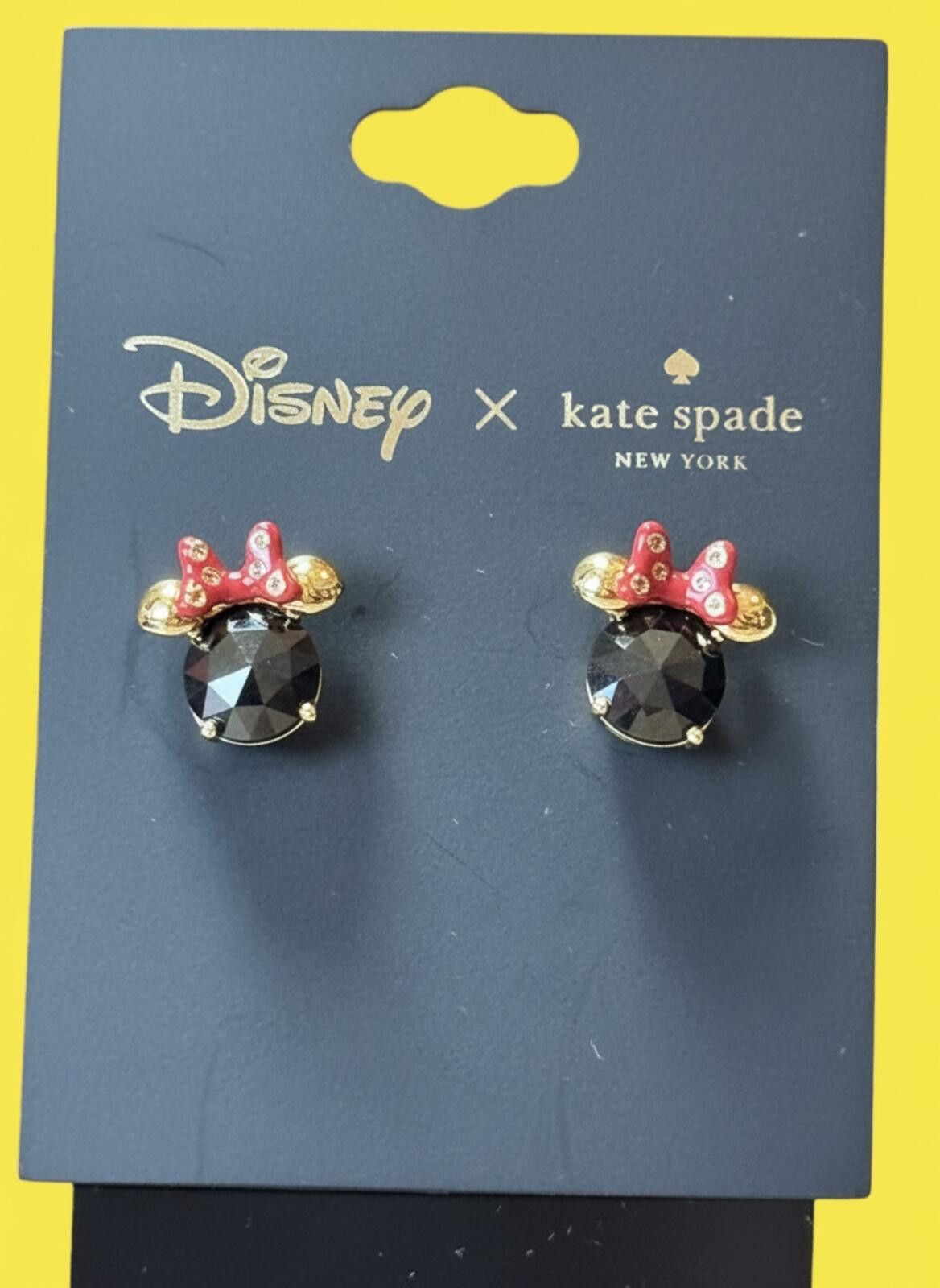 Other Disney x Kate Spade Minnie Mouse Stud Earrings Size ONE SIZE - 1 Thumbnail