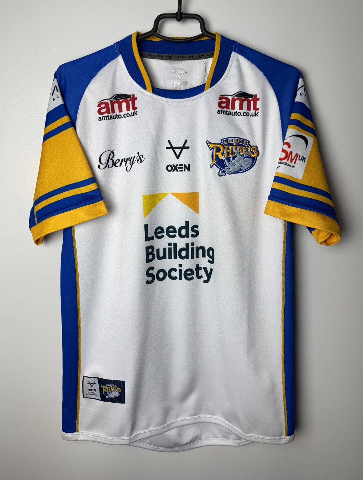 Vintage Leeds Rhinos 2024 Home Rugby Shirt Jersey Oxen Size US M / EU 48-50 / 2 - 1 Thumbnail