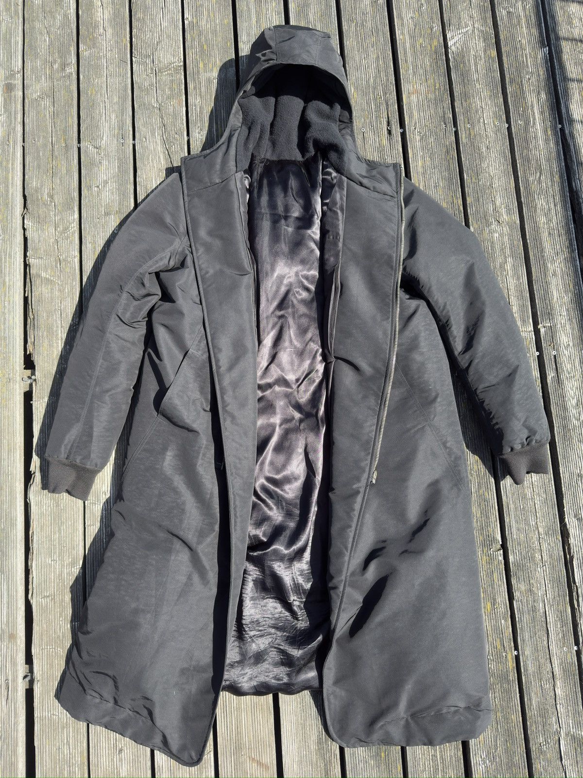 Rick Owens Rick Owens FW2011 Nylon Coat / Technical Hood Size US L / EU 52-54 / 3 - 2 Thumbnail