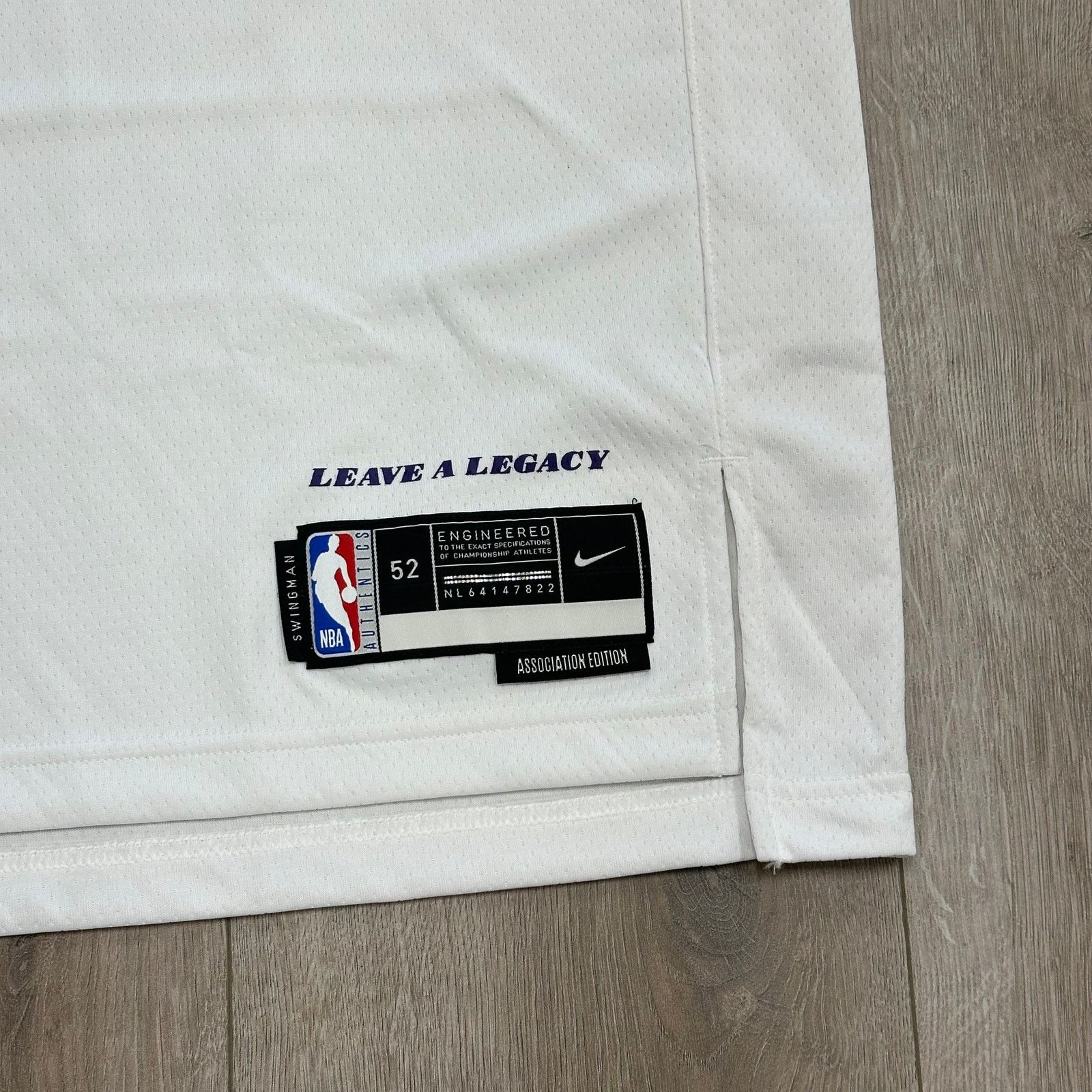 NBA × Nike Nike LeBron James Los Angeles Lakers Jersey size XL Size US XL / EU 56 / 4 - 6 Thumbnail