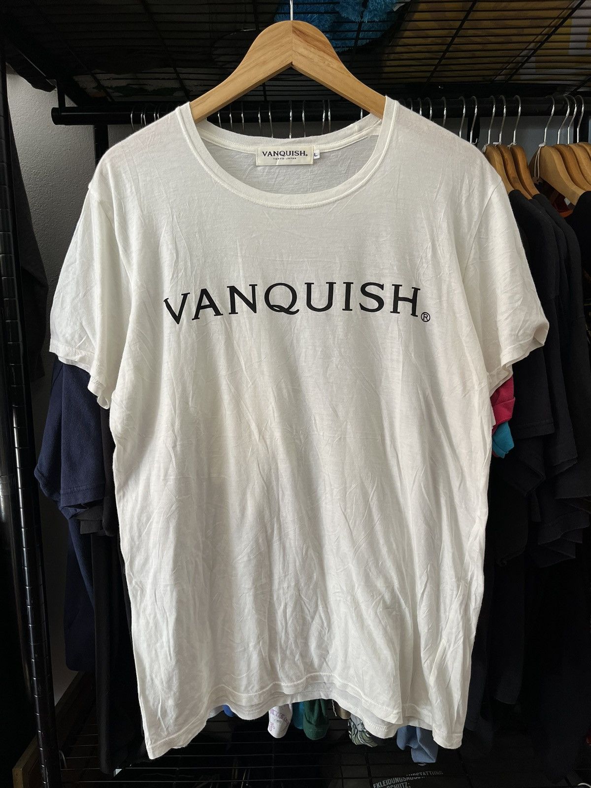 Vanquish VANQUISH Tshirt logo Japan 🇯🇵 Size US L / EU 52-54 / 3 - 2 Thumbnail