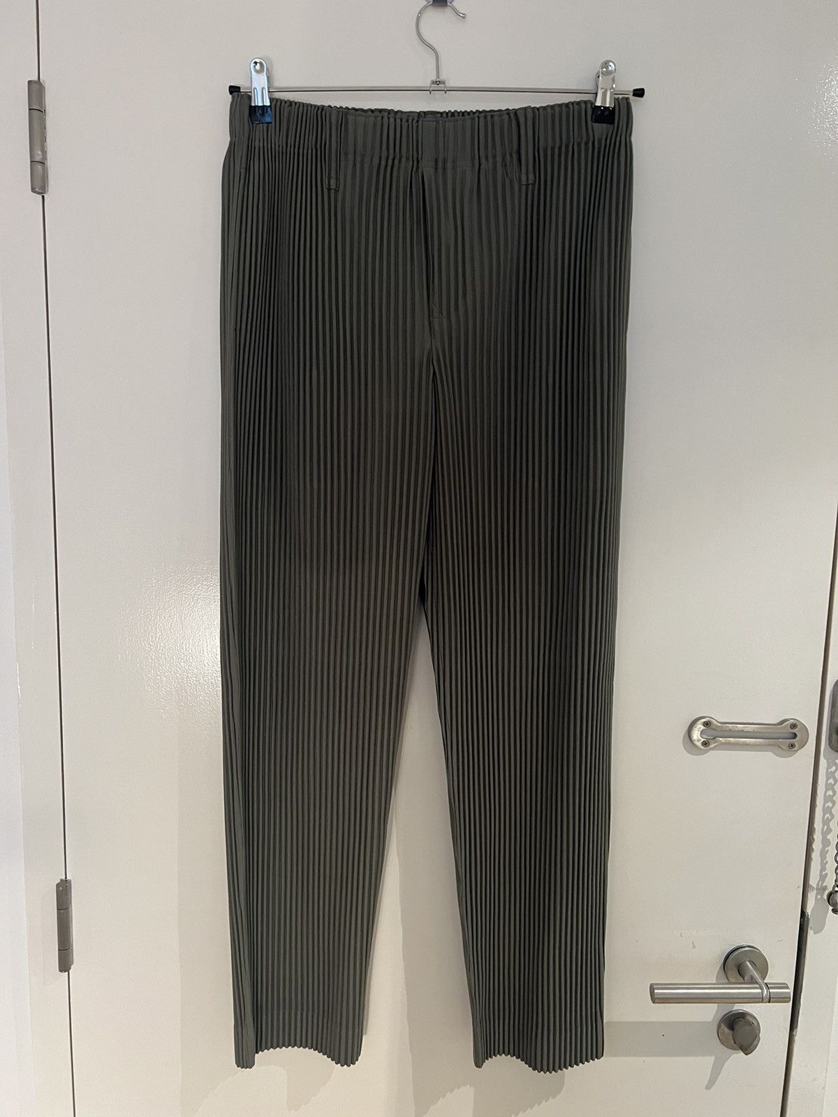 Pleats Please Issey Miyake HOMME PLISSÉ ISSEY MIYAKE Trousers Green Size 2 Medium Size US 32 / EU 48 - 1 Thumbnail