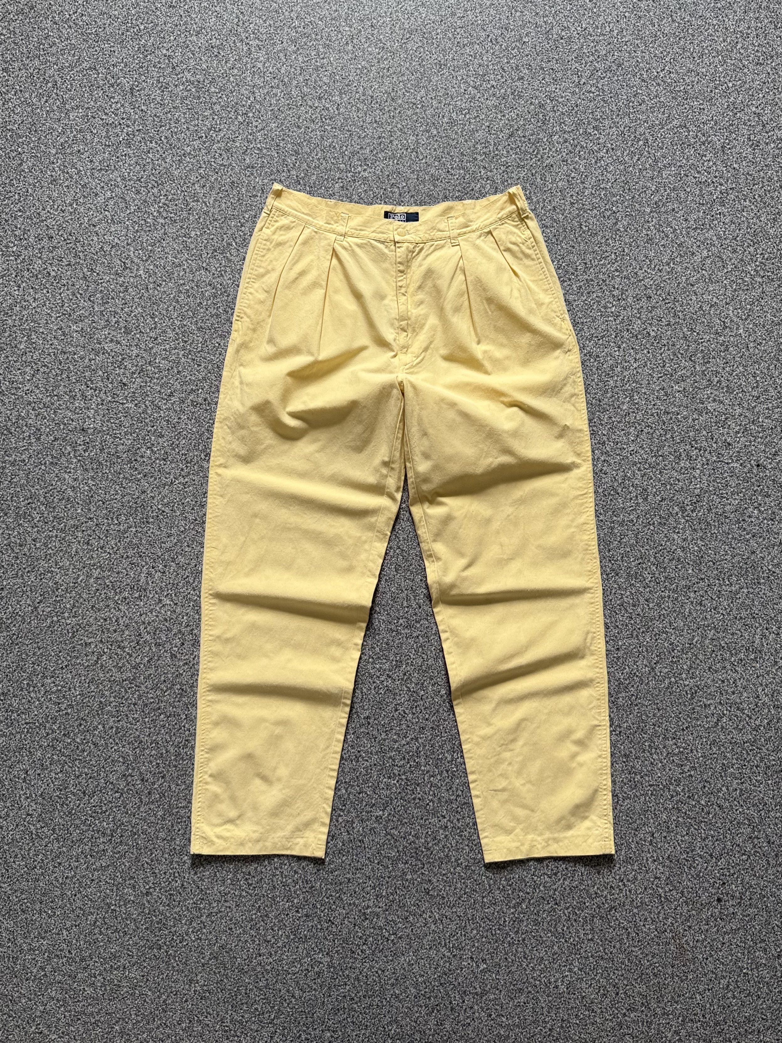 Polo Country light yellow Xtra Tall pants
