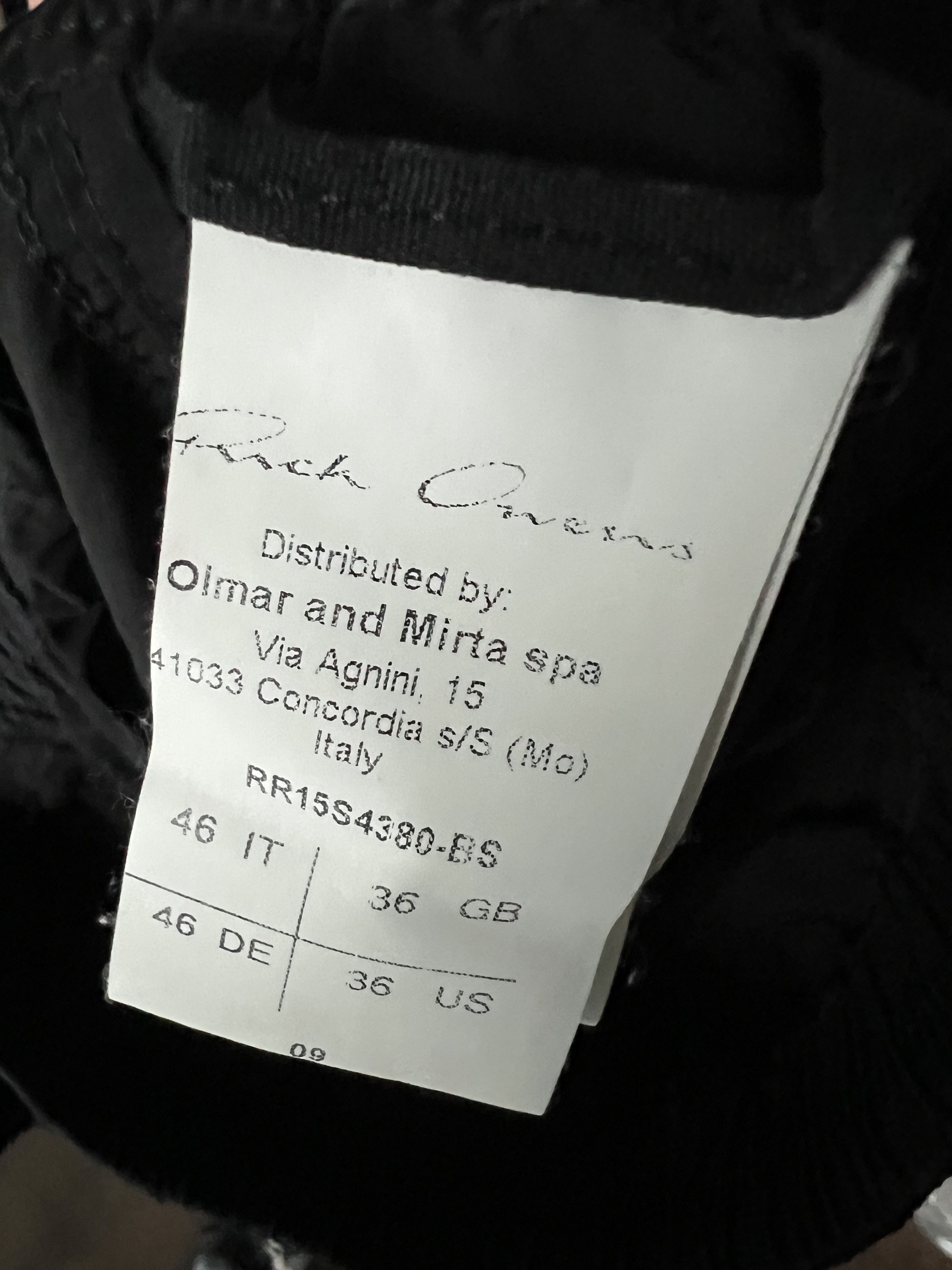 Rick Owens SS2015 Drawstring Long Pants - IT46 Size US 30 / EU 46 - 4 Thumbnail