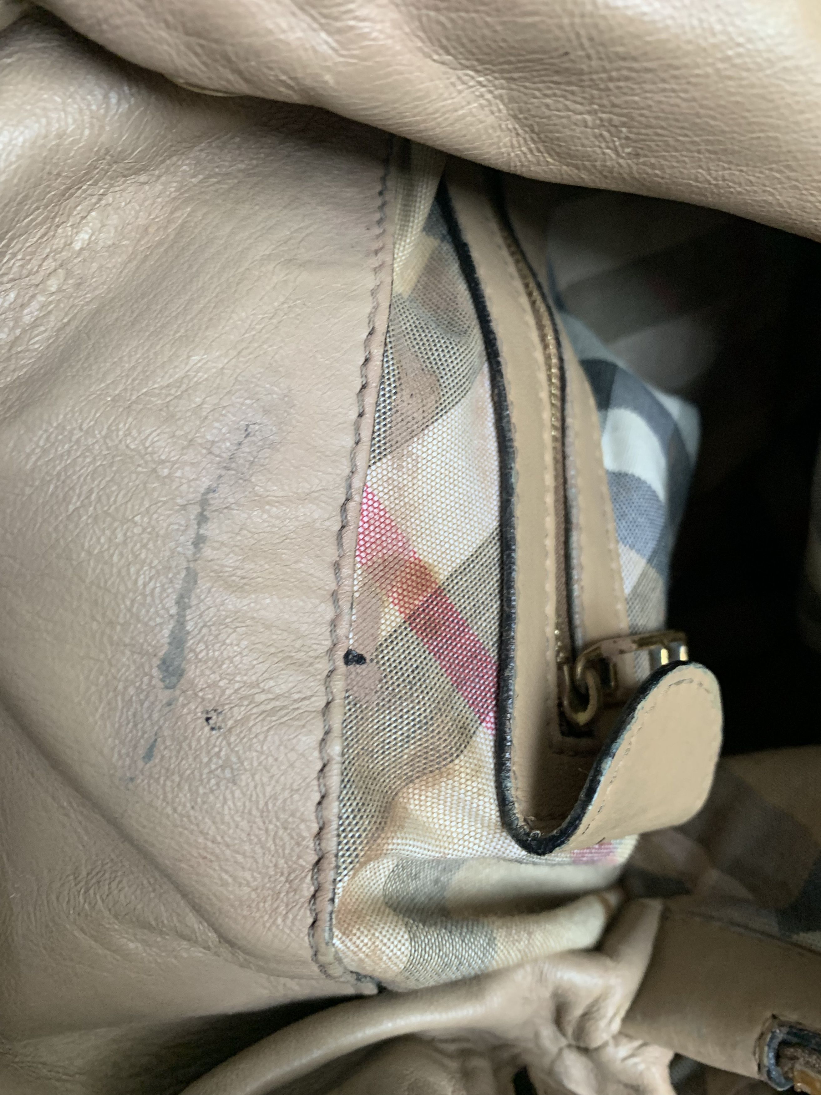 Burberry Auth Burberry Large Hobo Size ONE SIZE - 10 Thumbnail