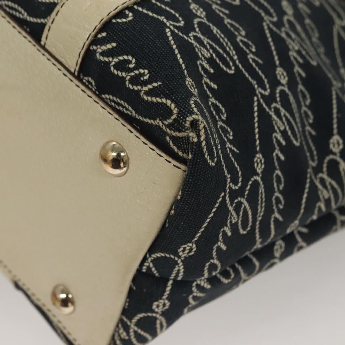 Gucci GUCCI Tote Bag Canvas Navy Gold Size ONE SIZE - 11 Thumbnail