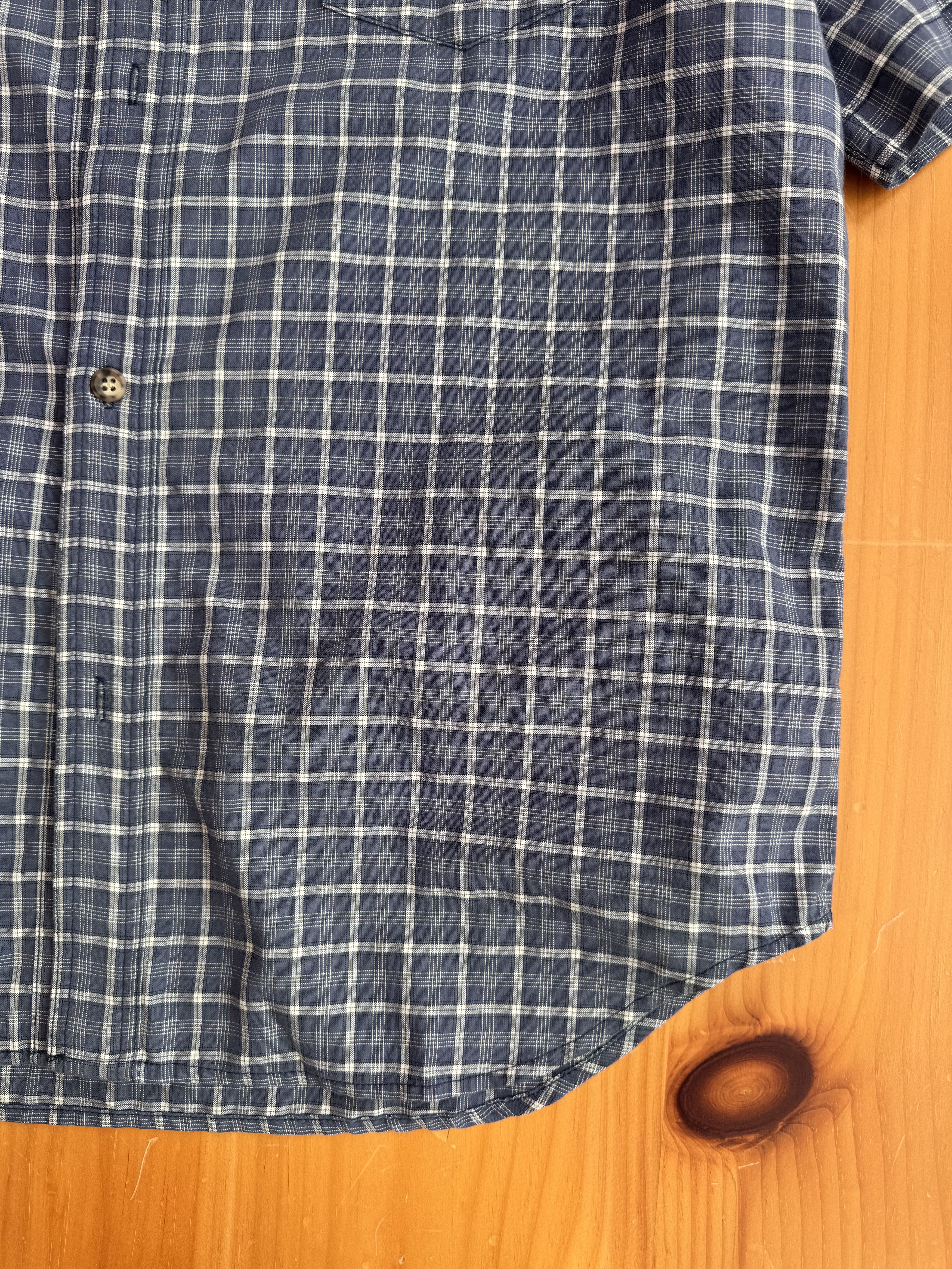 Japanese Brand AFB Plaid Shirt Star Embroidery Size US XL / EU 56 / 4 - 2 Thumbnail