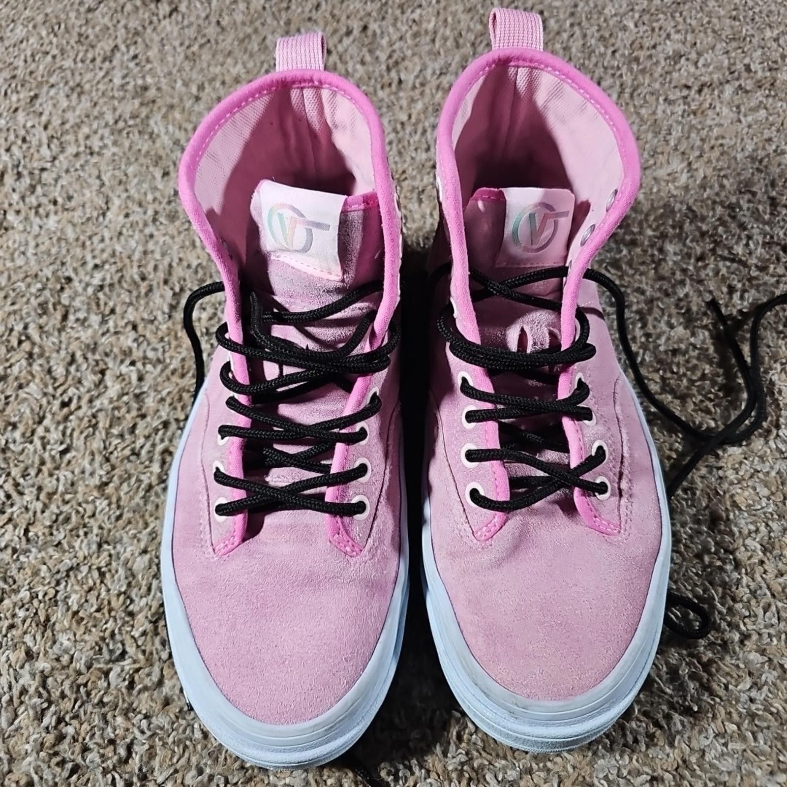 Vans Vans SK8 Hi Sentry Waffle Cup Women 8 Pink 721454 Ultra Cush Size US 8 / IT 38 - 2 Thumbnail