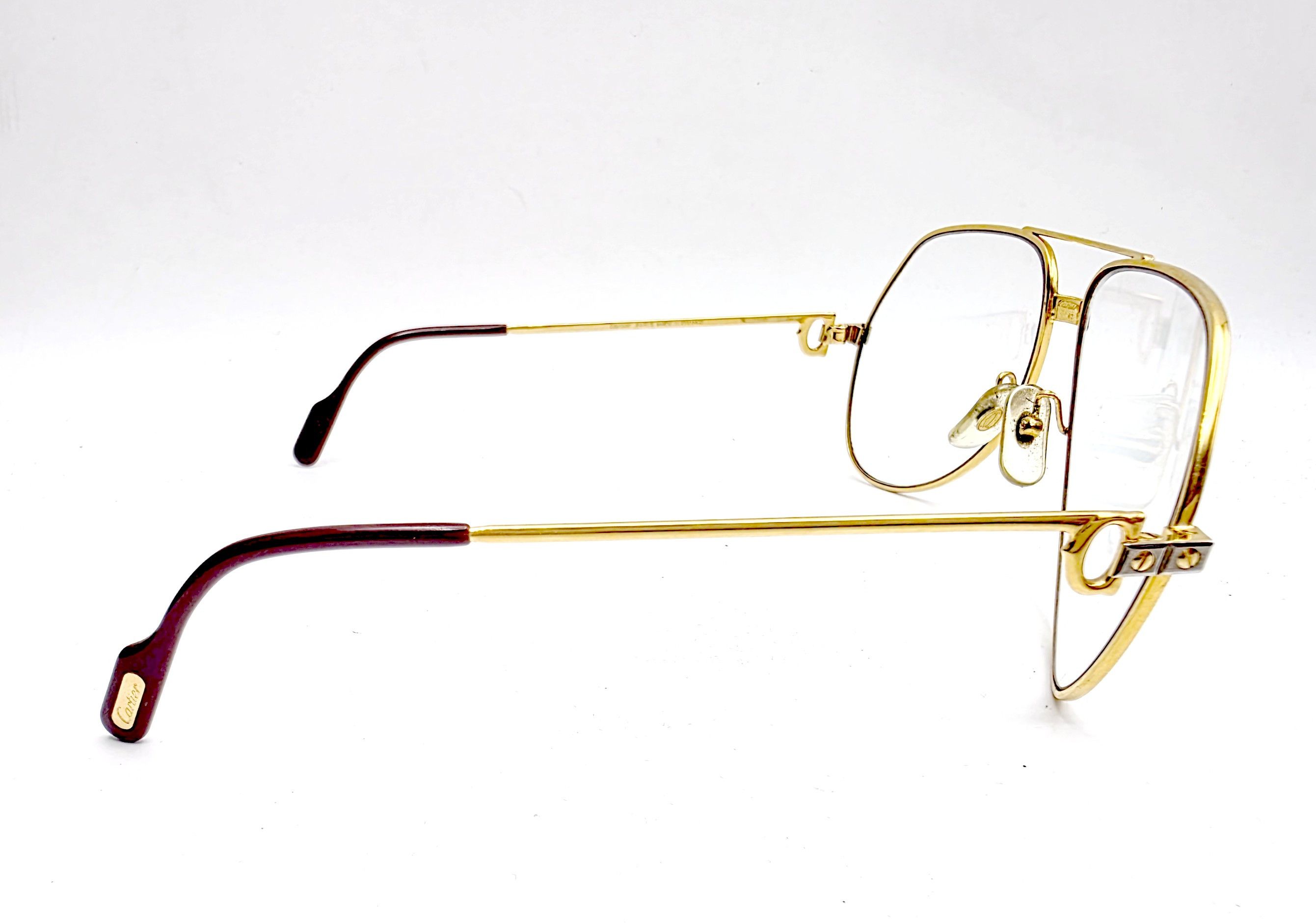 Cartier Vintage Cartier Vendome Santos Aviator Eyeglasses 18K Size ONE SIZE - 7 Thumbnail