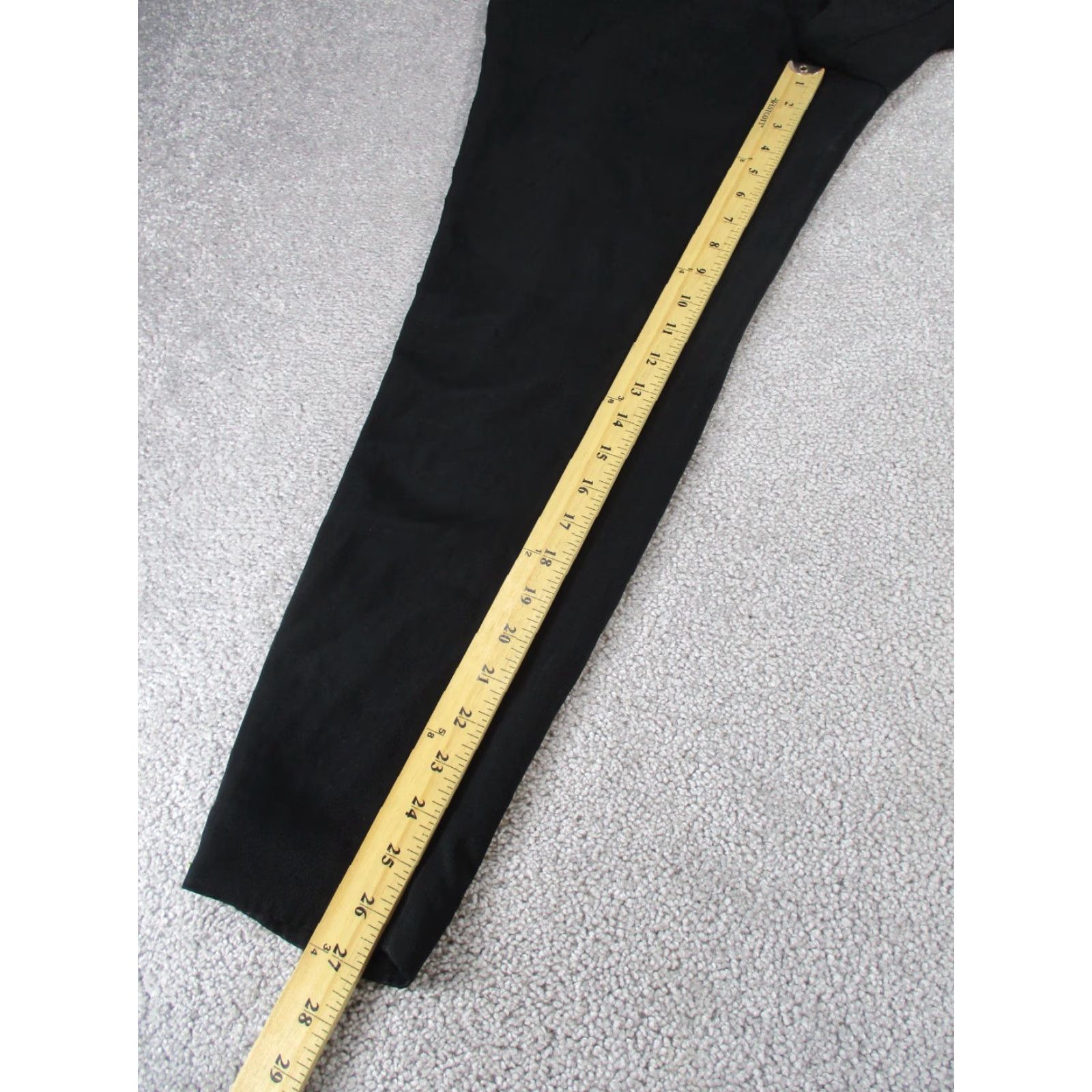 Everlane VINTAGE Everlane Pants Womens Regular Small Abrasions Black Tapered Ankle Zip Dress Pants 2010s Womens Size 27" / US 4 / IT 40 - 4 Thumbnail