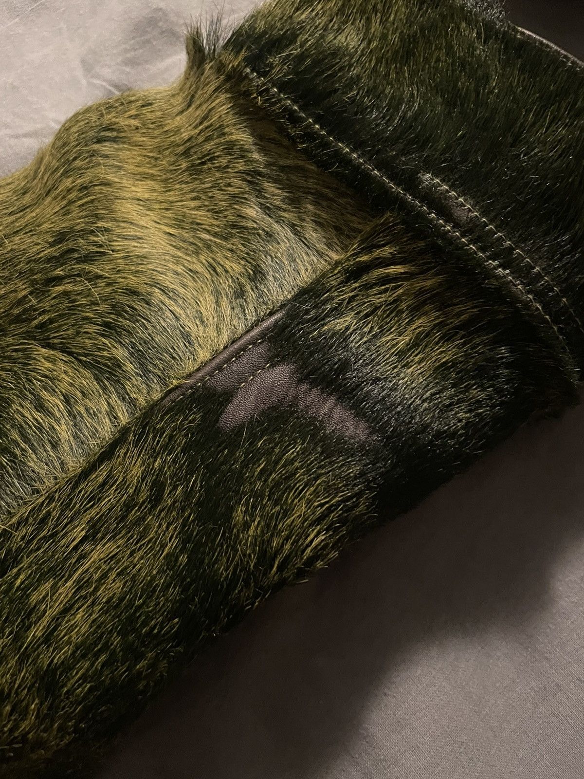 Rick Owens Ponyhair Green Rick Owens Jacket 52 Size US L / EU 52-54 / 3 - 20 Thumbnail