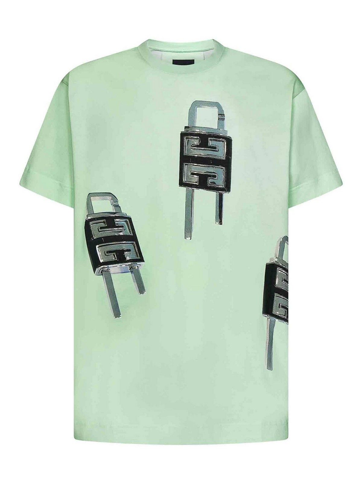 Givenchy o1gr1nt0125 Oversized Fit T-Shirt in Bright Green Size US XL / EU 56 / 4 - 1 Thumbnail