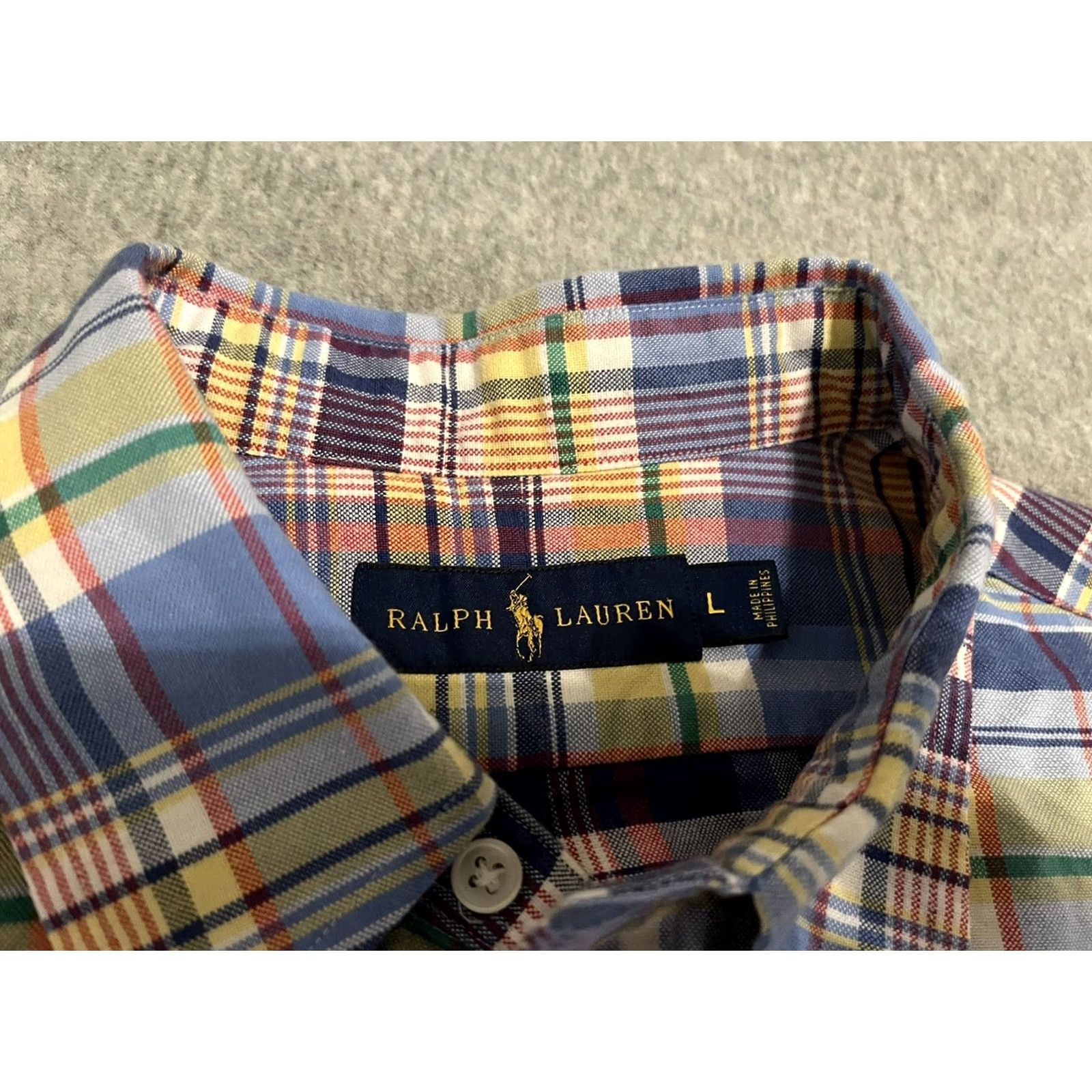 Ralph Lauren Polo Ralph Lauren Long Sleeve Plaid Button Up Pony Shirt Mens L Color Multicolor Size L Size US L / EU 52-54 / 3 - 2 Thumbnail