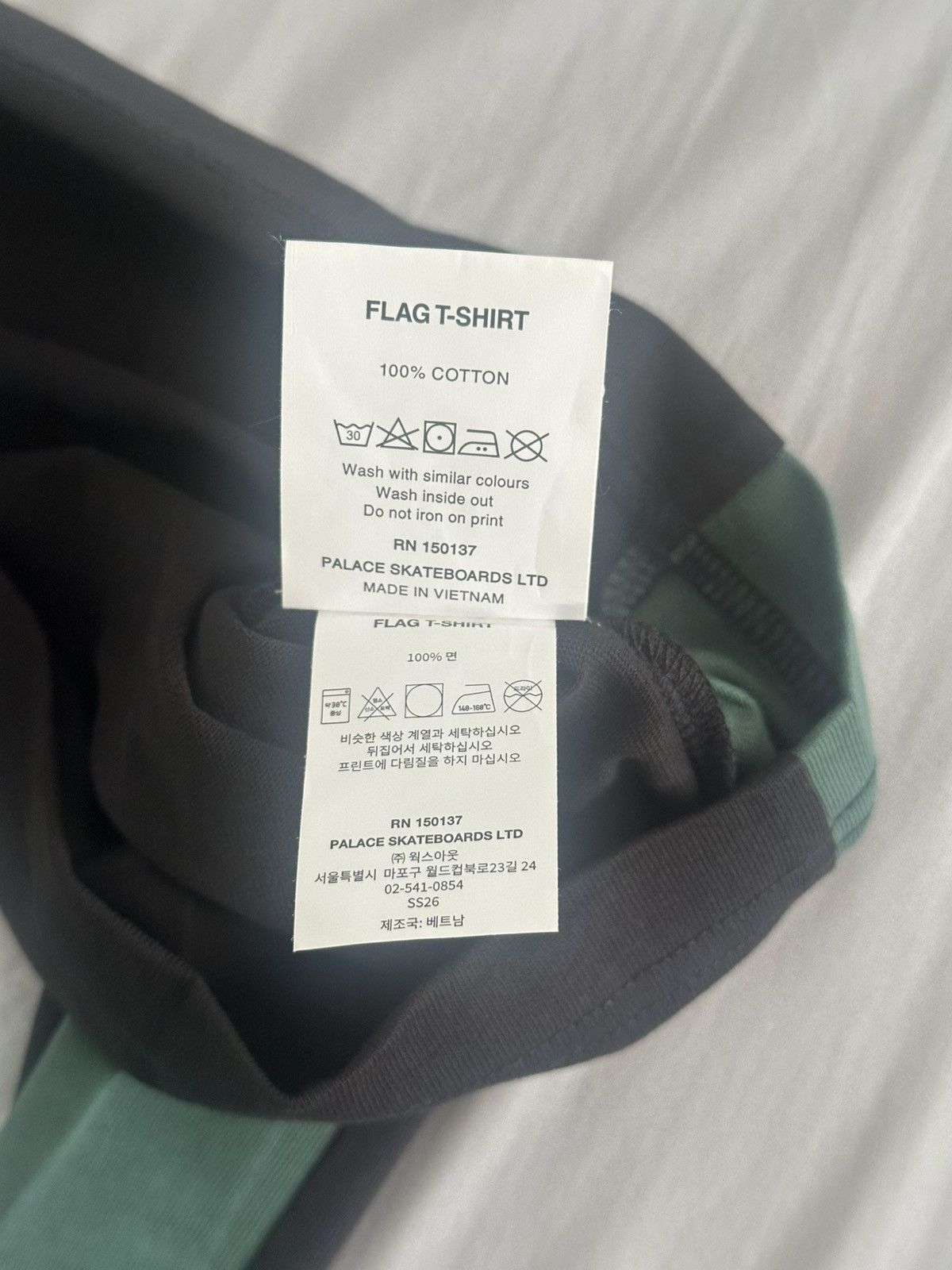 Palace Palace Flag T-Shirt Black Size Medium Size US M / EU 48-50 / 2 - 5 Thumbnail