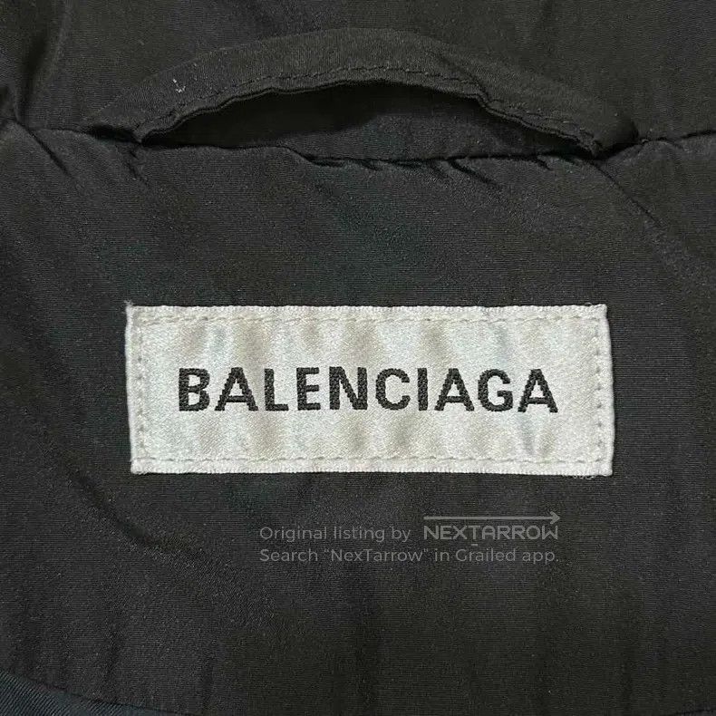 Balenciaga Balenciaga Logo Buckle Cotton Jacket Size XXS / US 00 / IT 34 - 5 Thumbnail