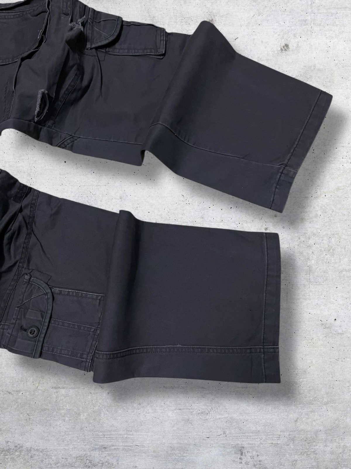Japanese Brand VINTAGE QIANYIGE JAPAN 90S DESIGNER UTILITY COMBAT CARGO Size US 33 - 5 Thumbnail
