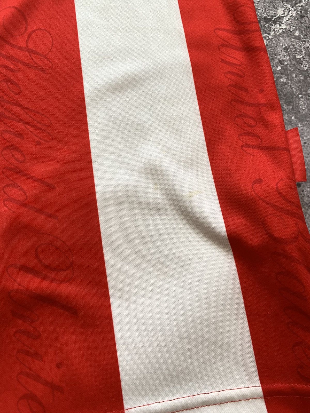 Other 🔥AVEC SHEFFIELD UNITED 1996 1997 HOME FOOTBALL SOCCER JERSEY Size US XL / EU 56 / 4 - 10 Thumbnail
