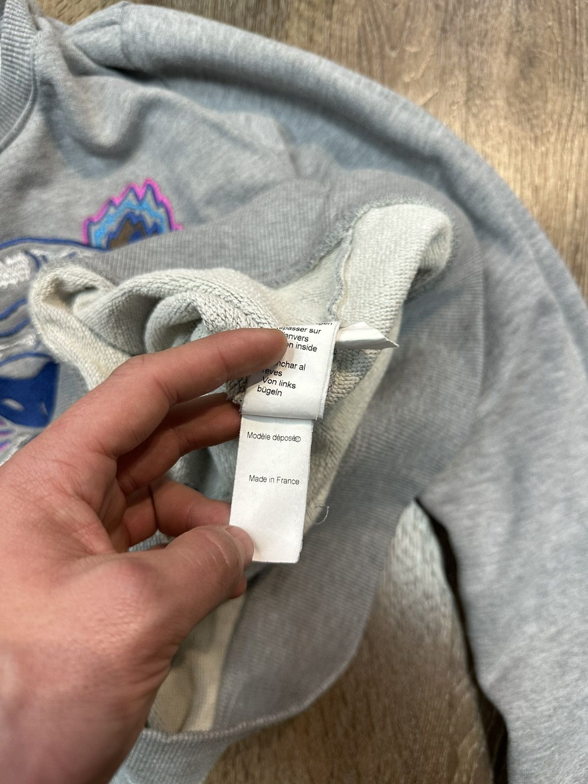 Kenzo Kenzo Paris Sweatshirt Big Plush Logo Streetwear Size US S / EU 44-46 / 1 - 6 Thumbnail