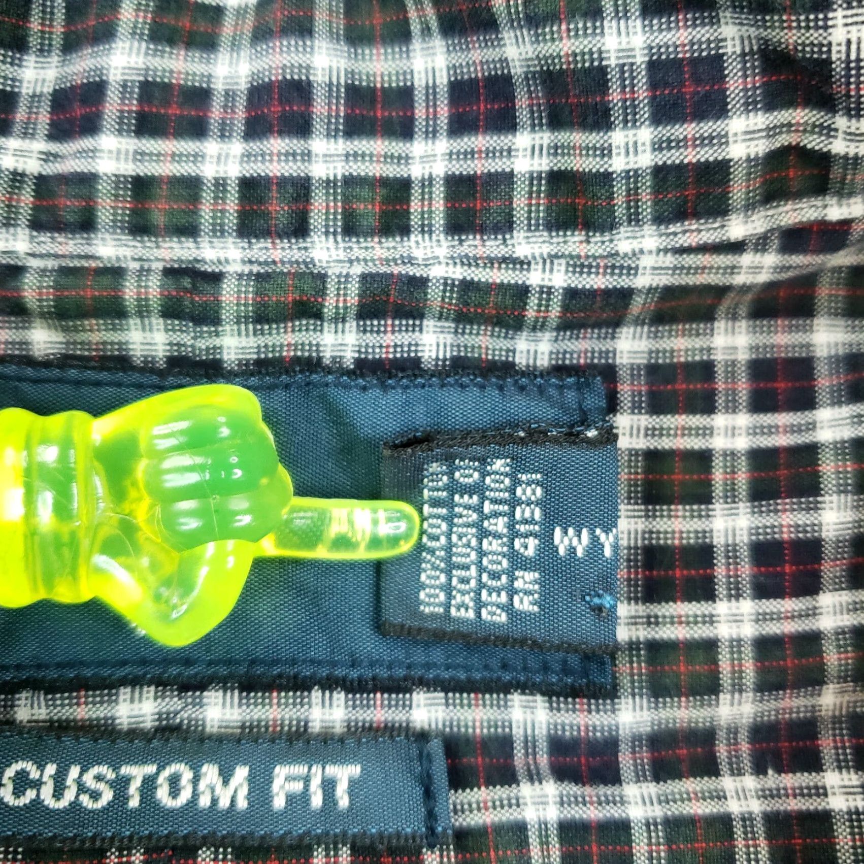 Ralph Lauren Ralph Lauren Plaid Button Up Long Sleeve Shirt Mens XL Blue Green Cotton Size US XL / EU 56 / 4 - 7 Thumbnail
