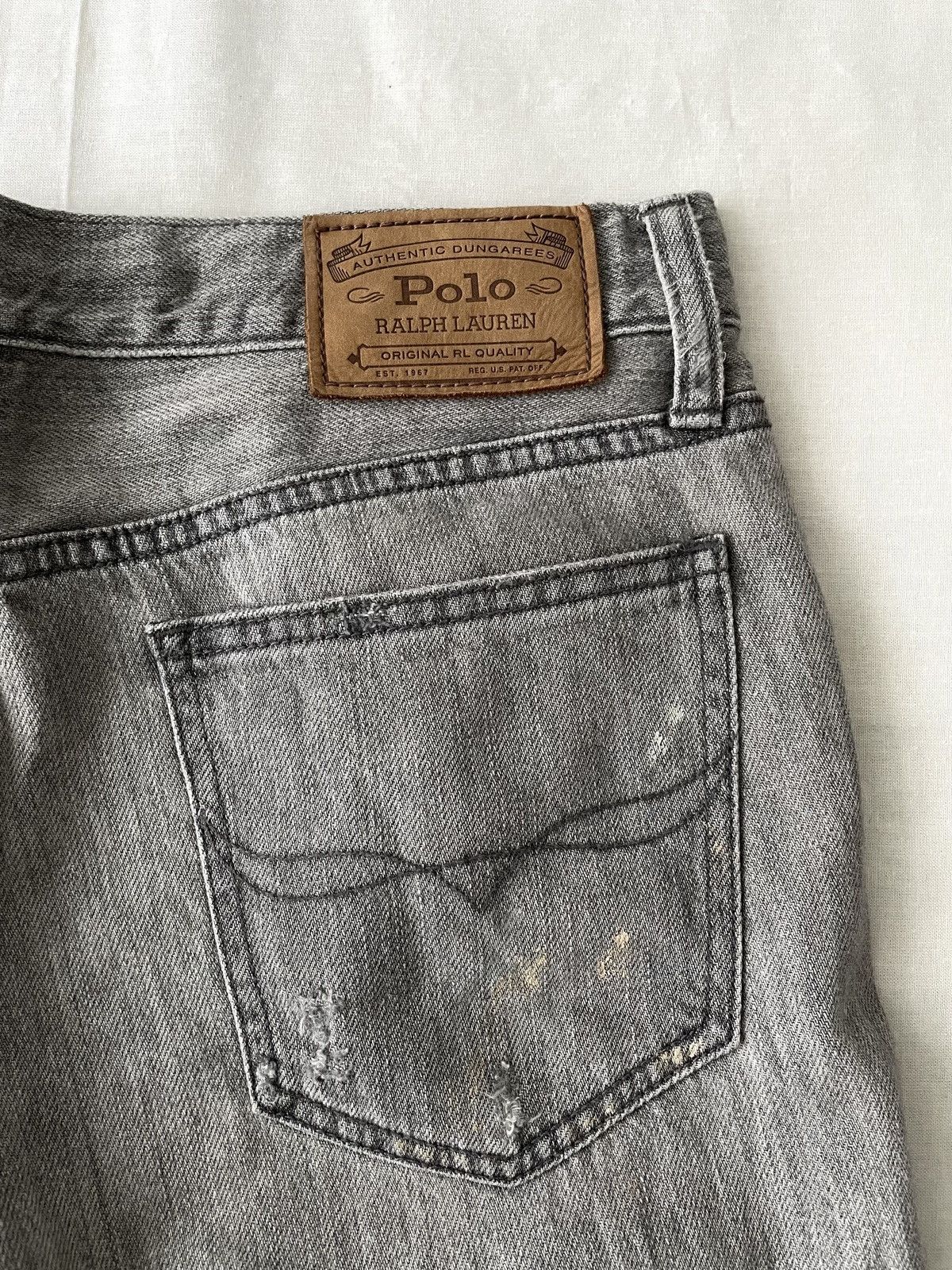 Polo Ralph Lauren Polo Ralph Lauren Astor Slim Boyfriend Paint Splatter Jeans Size 26" / US 2 / IT 38 - 13 Thumbnail