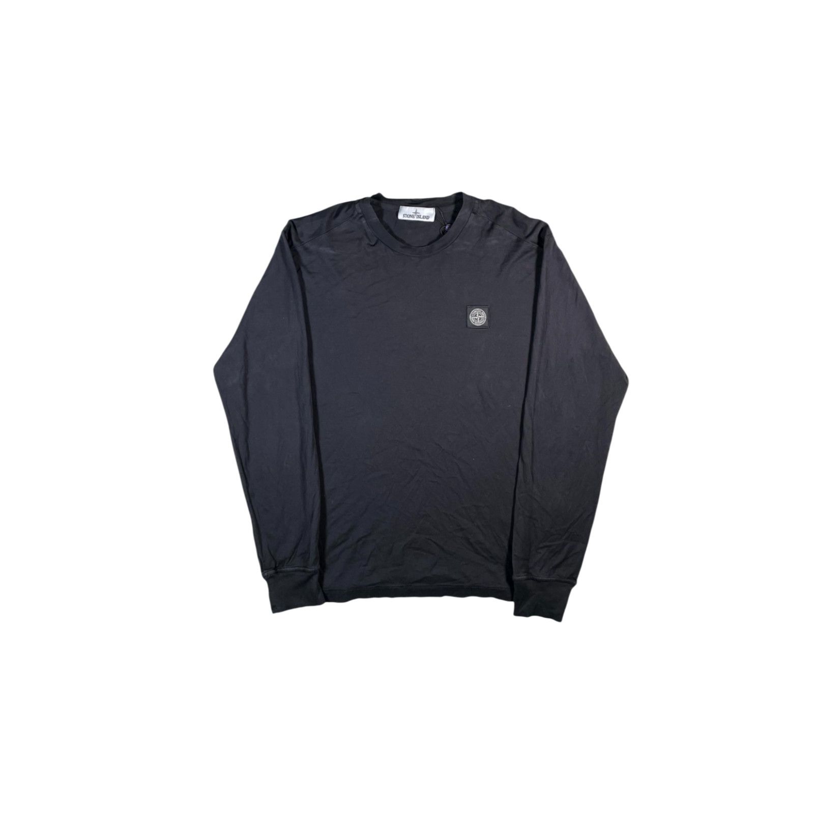 Stone Island Stone Island Logo Long Sleeve Black TeeT Size US M / EU 48-50 / 2 - 1 Thumbnail
